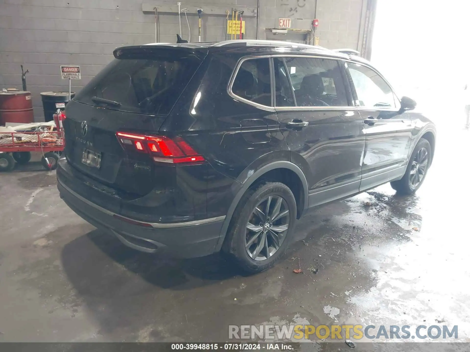 4 Фотография поврежденного автомобиля 3VV2B7AX6NM073743 VOLKSWAGEN TIGUAN 2022