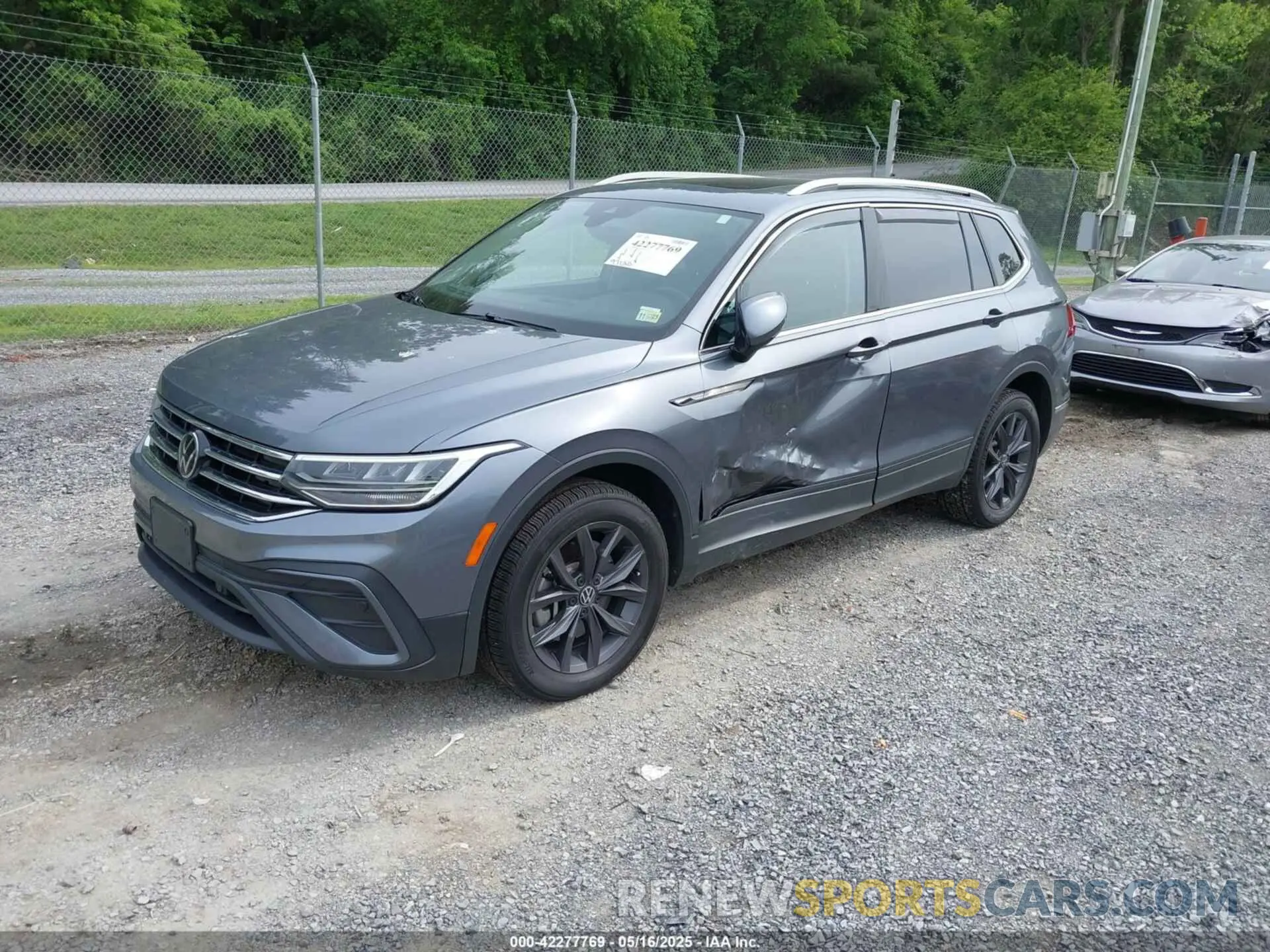 2 Фотография поврежденного автомобиля 3VV2B7AX7NM014782 VOLKSWAGEN TIGUAN 2022