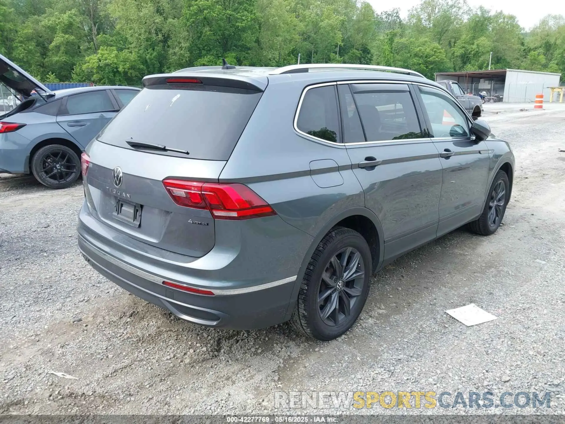 4 Фотография поврежденного автомобиля 3VV2B7AX7NM014782 VOLKSWAGEN TIGUAN 2022