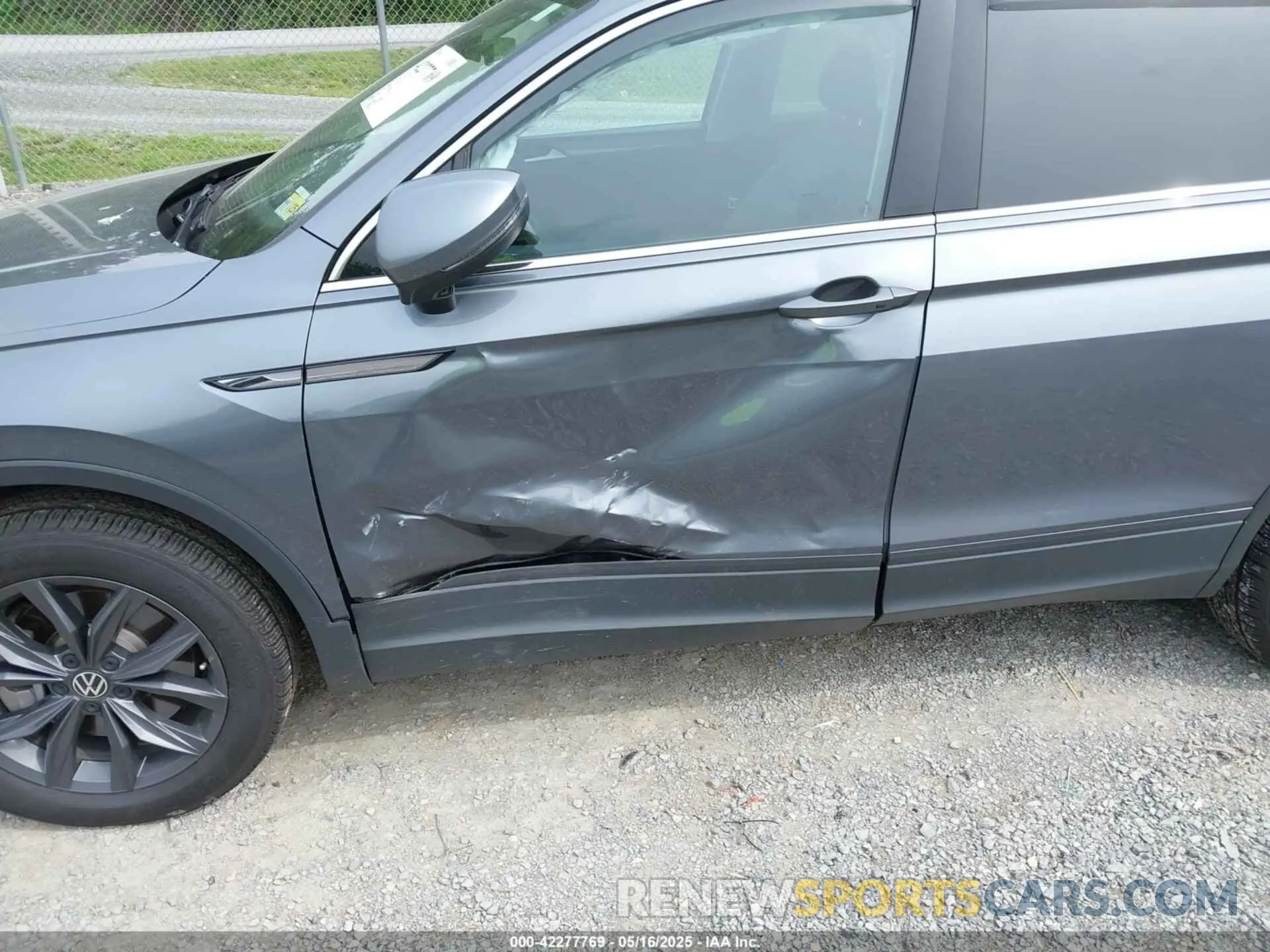 6 Фотография поврежденного автомобиля 3VV2B7AX7NM014782 VOLKSWAGEN TIGUAN 2022