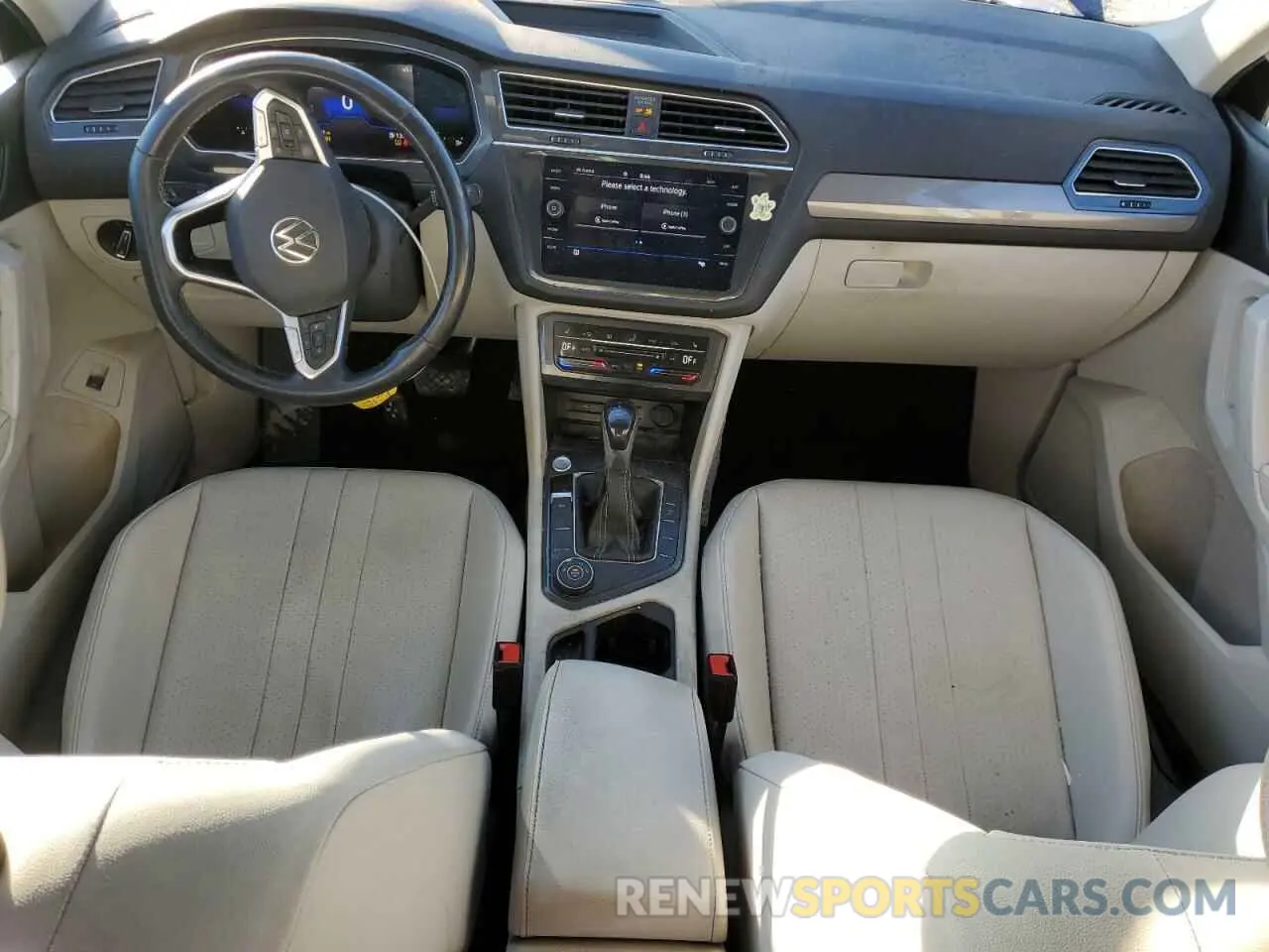 8 Фотография поврежденного автомобиля 3VV2B7AX7NM032814 VOLKSWAGEN TIGUAN 2022