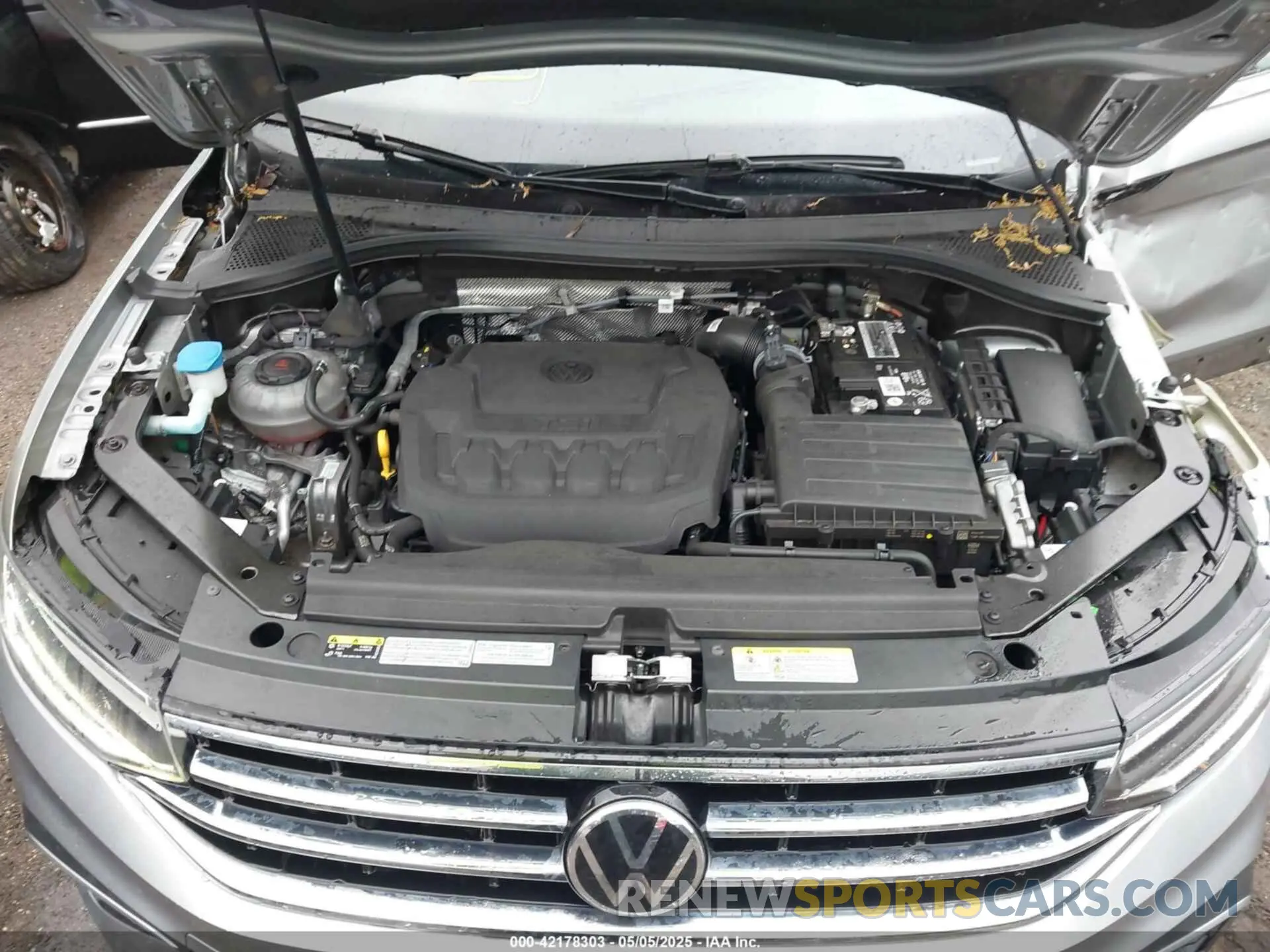 10 Фотография поврежденного автомобиля 3VV2B7AX7NM118981 VOLKSWAGEN TIGUAN 2022