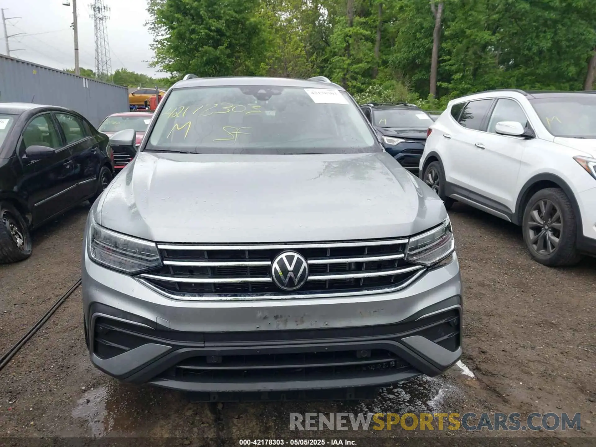 13 Фотография поврежденного автомобиля 3VV2B7AX7NM118981 VOLKSWAGEN TIGUAN 2022