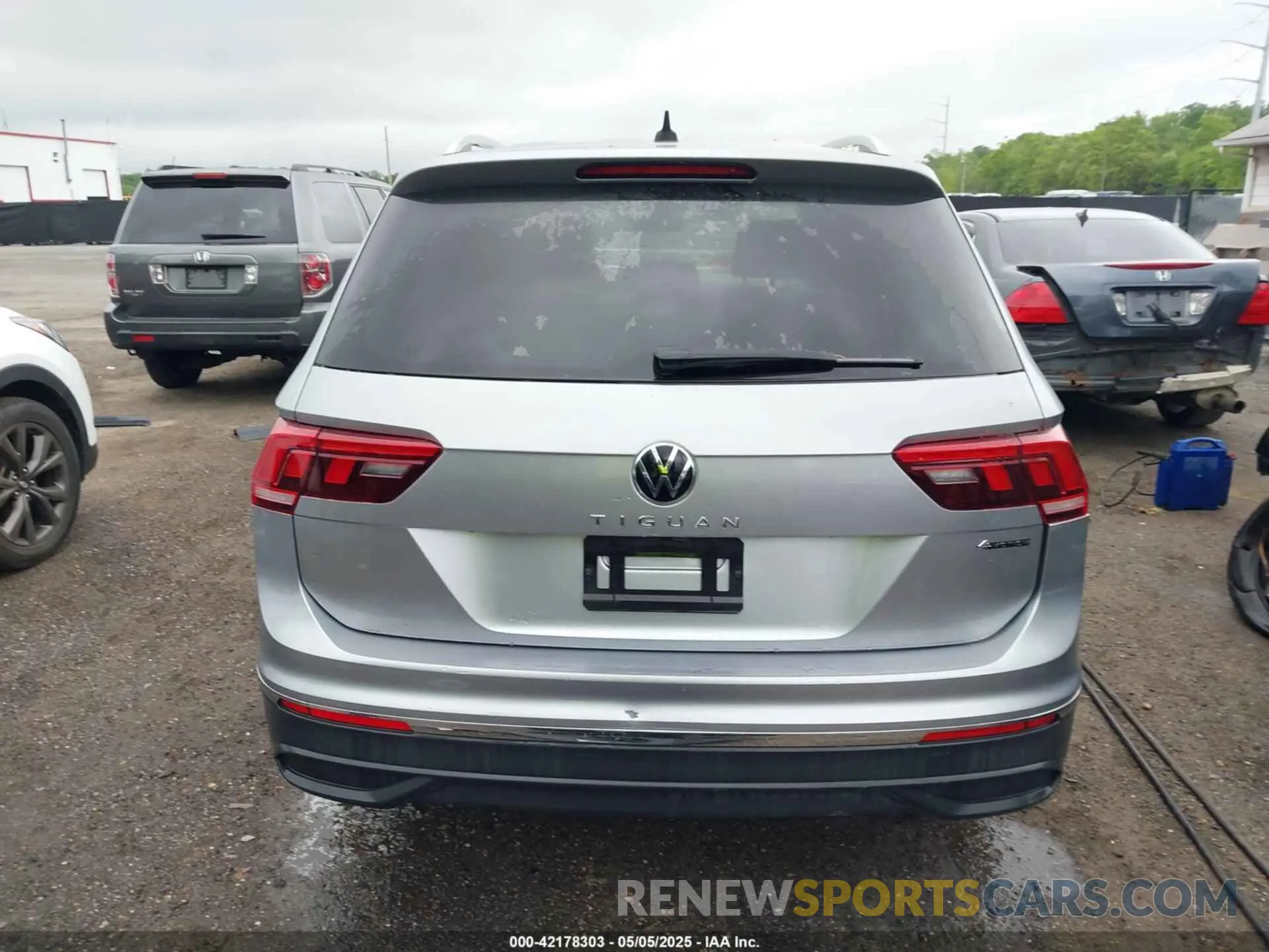 17 Фотография поврежденного автомобиля 3VV2B7AX7NM118981 VOLKSWAGEN TIGUAN 2022