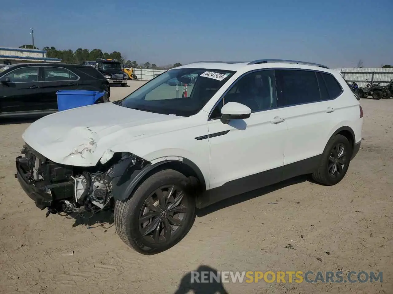 1 Фотография поврежденного автомобиля 3VV2B7AX9NM016923 VOLKSWAGEN TIGUAN 2022