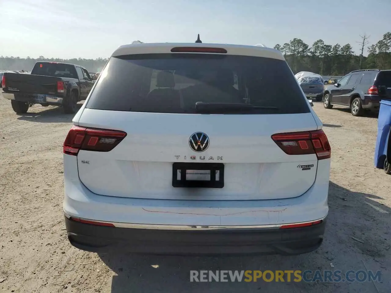 6 Фотография поврежденного автомобиля 3VV2B7AX9NM016923 VOLKSWAGEN TIGUAN 2022