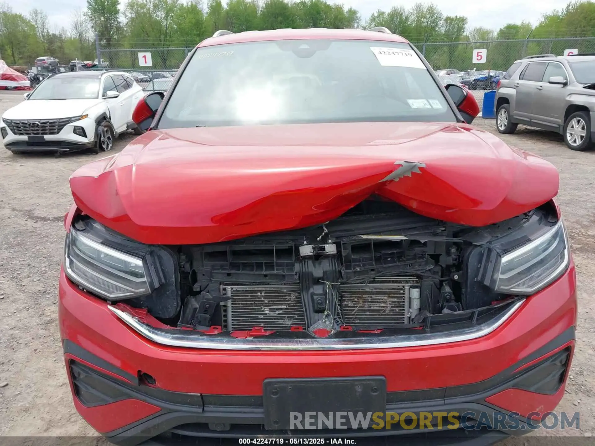 12 Фотография поврежденного автомобиля 3VV2B7AX9NM129948 VOLKSWAGEN TIGUAN 2022