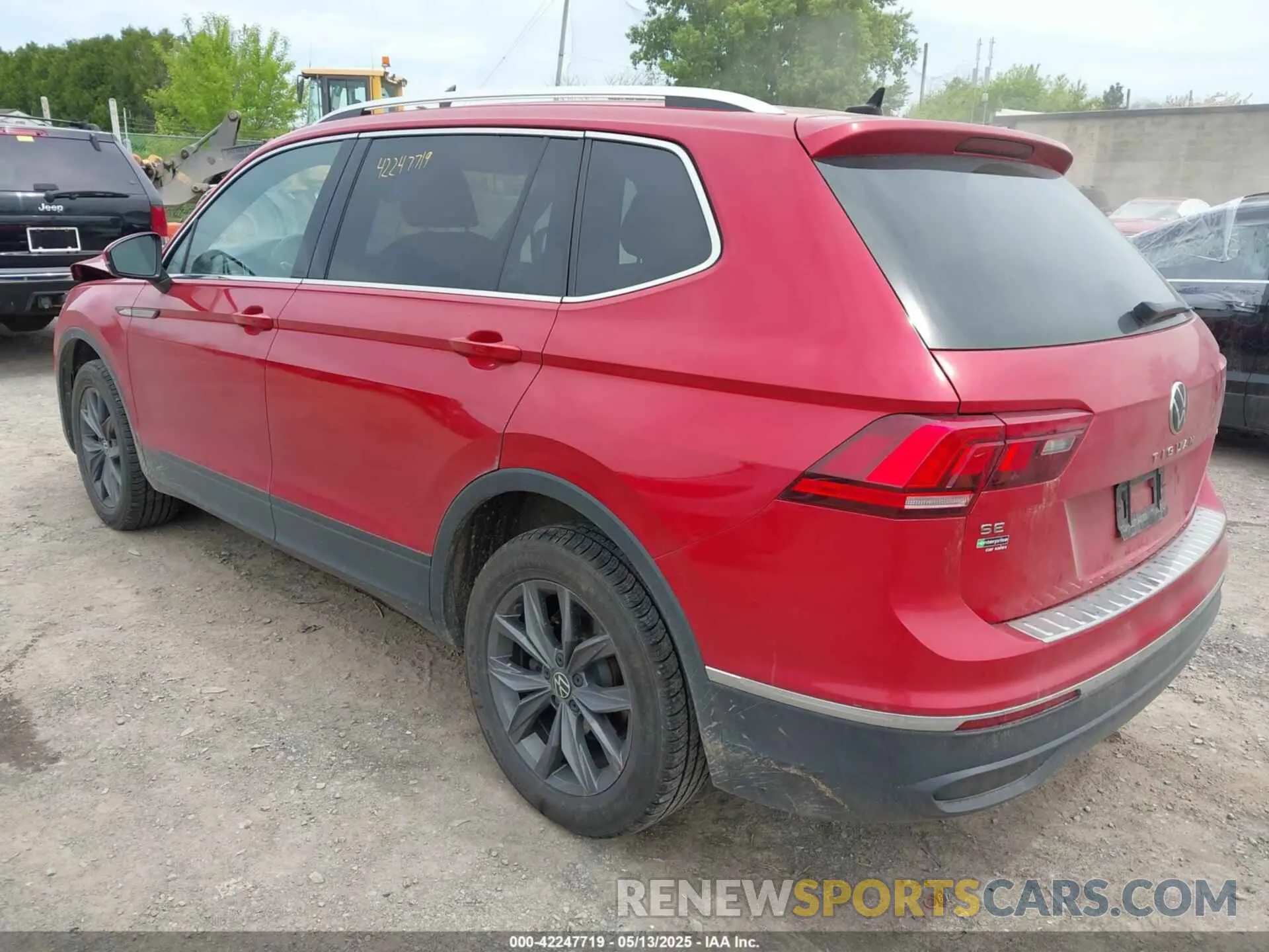 3 Фотография поврежденного автомобиля 3VV2B7AX9NM129948 VOLKSWAGEN TIGUAN 2022