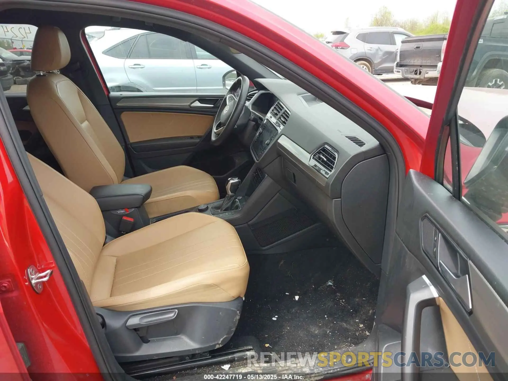 5 Фотография поврежденного автомобиля 3VV2B7AX9NM129948 VOLKSWAGEN TIGUAN 2022