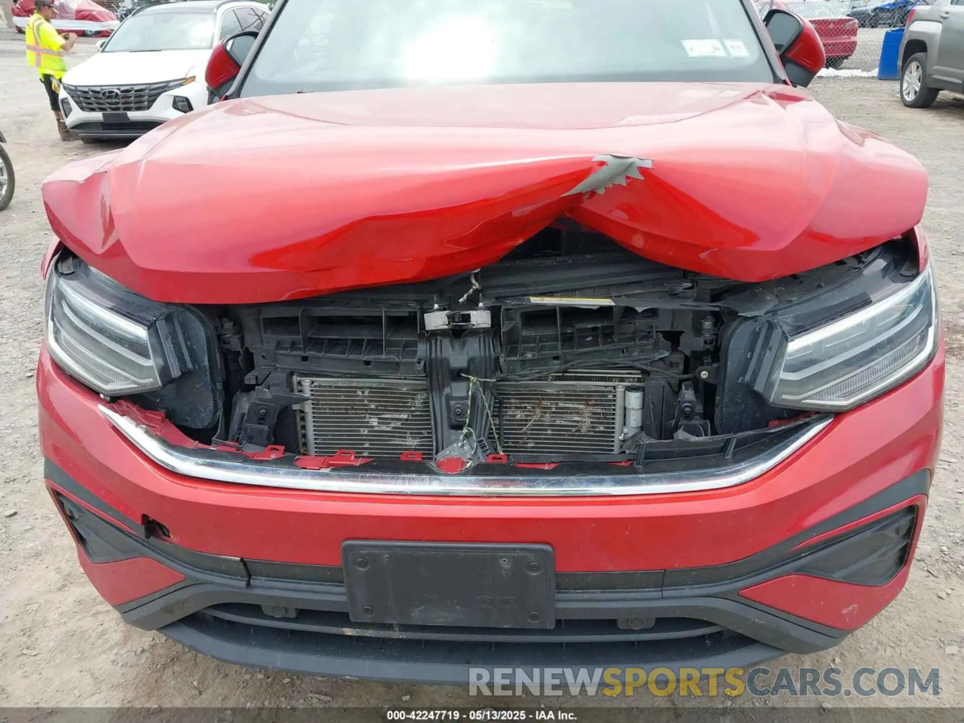 6 Фотография поврежденного автомобиля 3VV2B7AX9NM129948 VOLKSWAGEN TIGUAN 2022