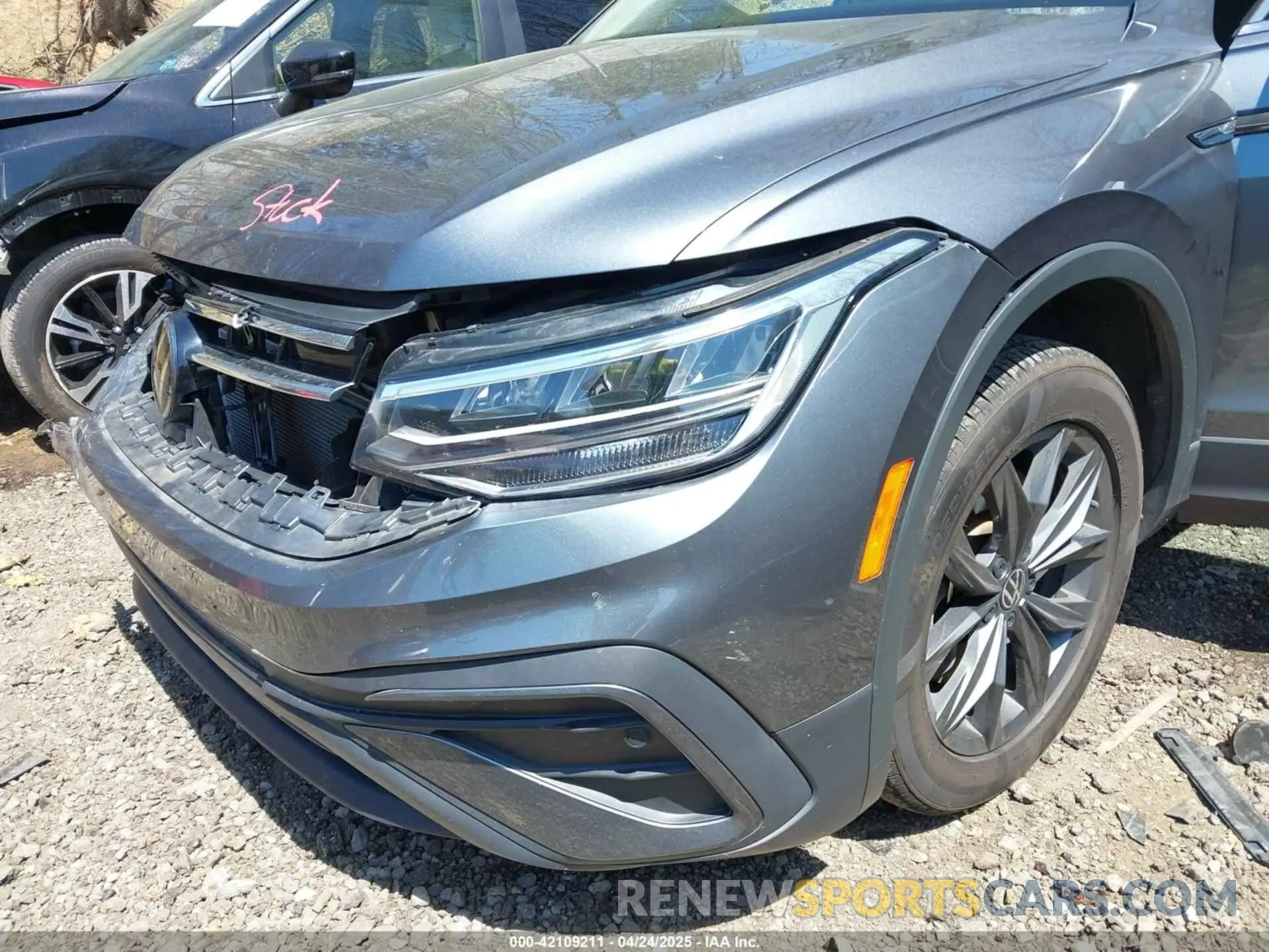 20 Photograph of a damaged car 3VV2B7AXXNM019538 VOLKSWAGEN TIGUAN 2022