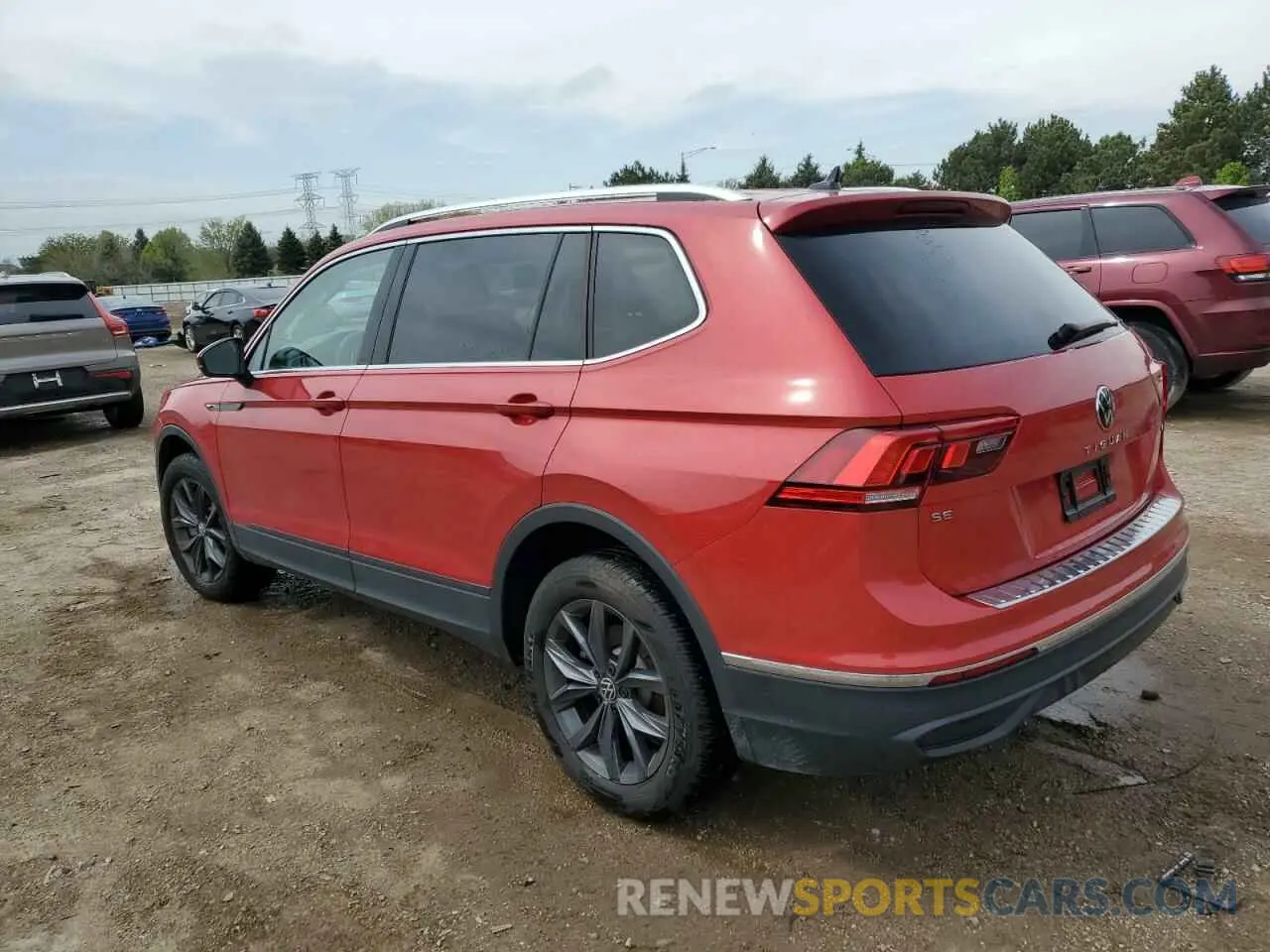 2 Фотография поврежденного автомобиля 3VV2B7AXXNM158021 VOLKSWAGEN TIGUAN 2022