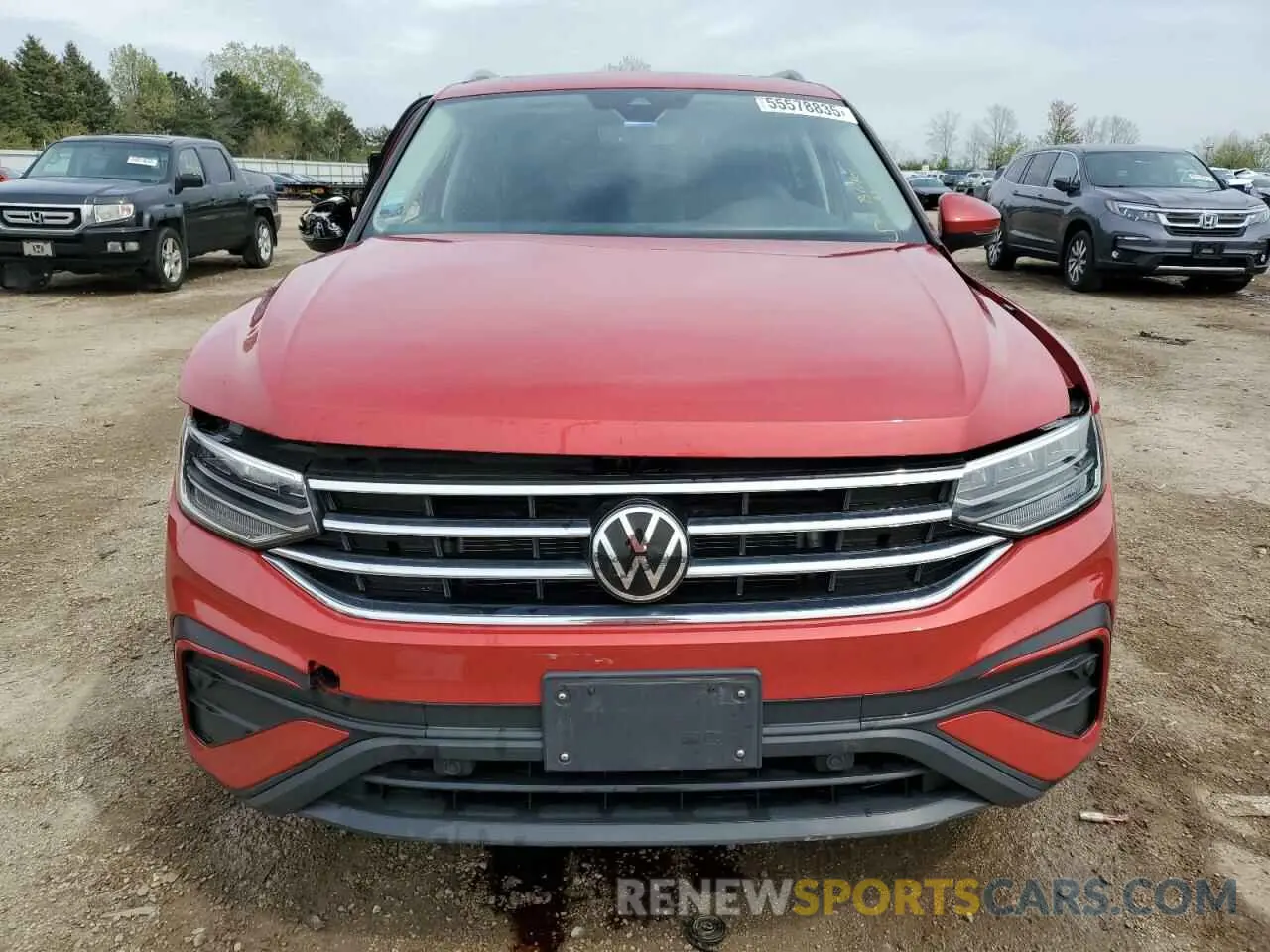 5 Фотография поврежденного автомобиля 3VV2B7AXXNM158021 VOLKSWAGEN TIGUAN 2022