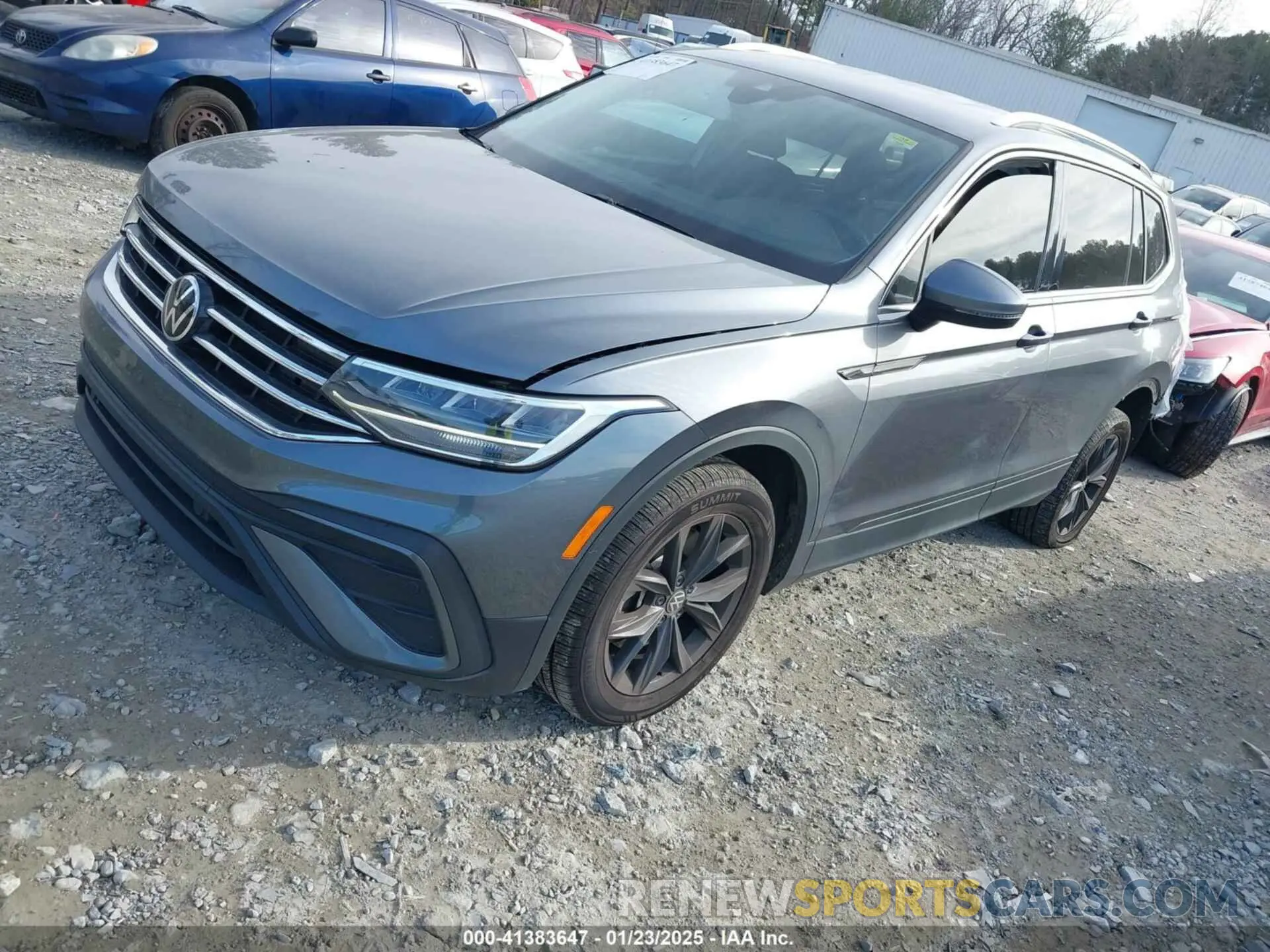 2 Photograph of a damaged car 3VV3B7AX1NM126028 VOLKSWAGEN TIGUAN 2022