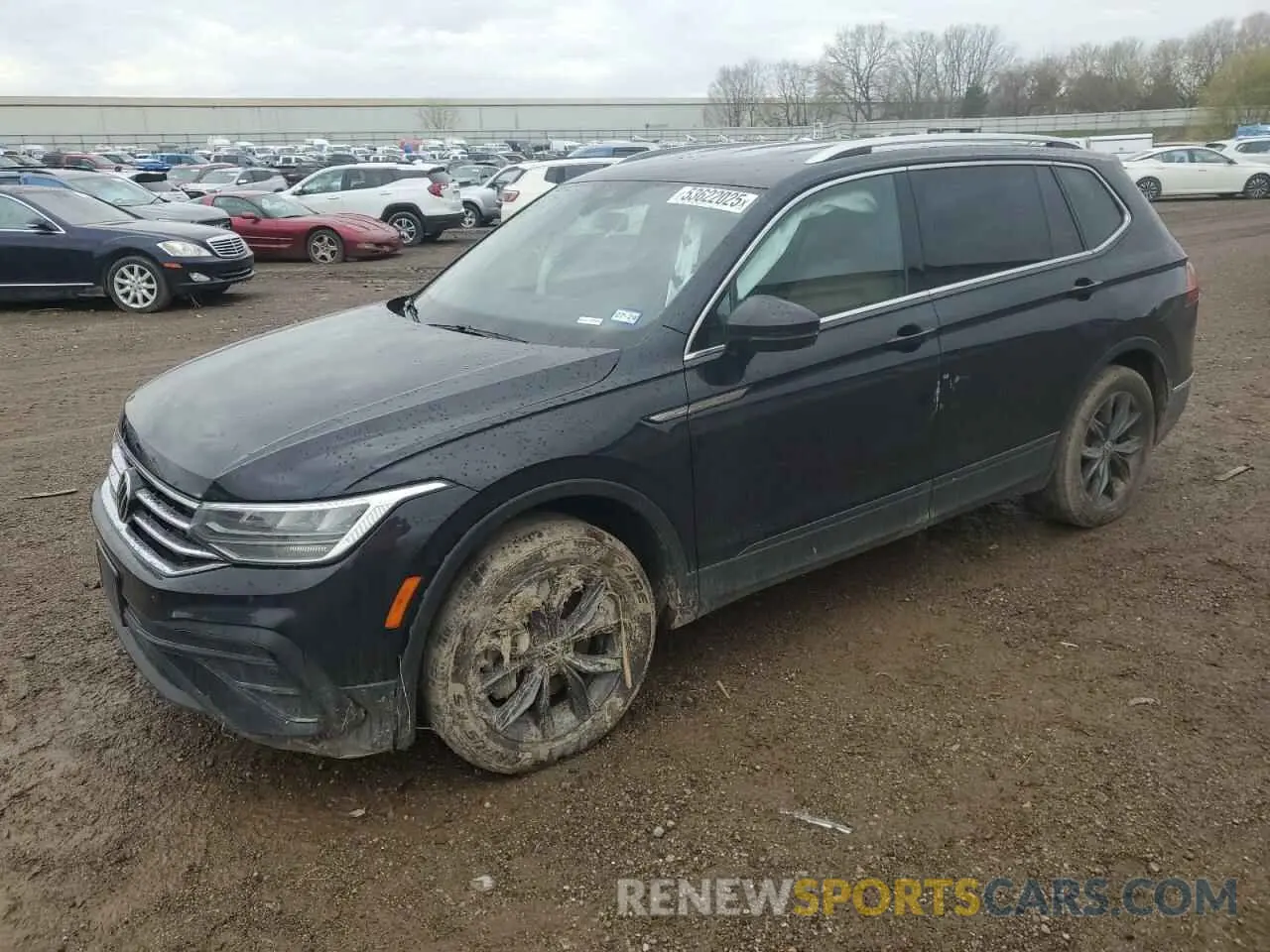 1 Фотография поврежденного автомобиля 3VV3B7AX2NM030909 VOLKSWAGEN TIGUAN 2022
