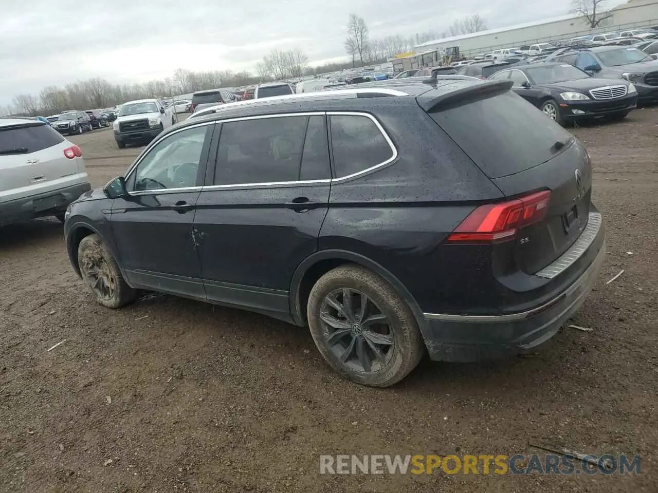 2 Фотография поврежденного автомобиля 3VV3B7AX2NM030909 VOLKSWAGEN TIGUAN 2022