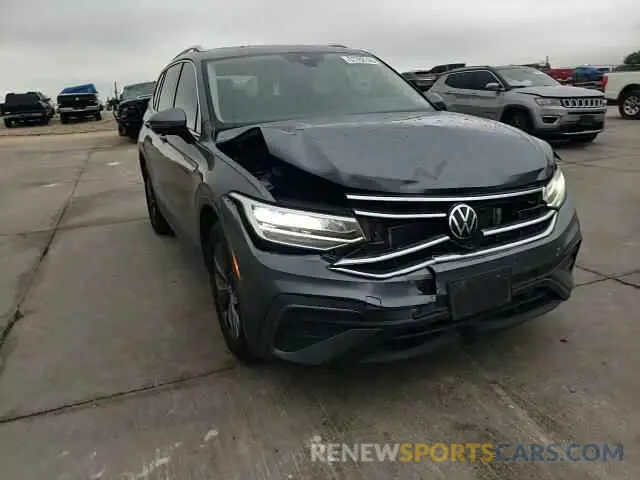 12 Photograph of a damaged car 3VV3B7AX4NM160402 VOLKSWAGEN TIGUAN 2022