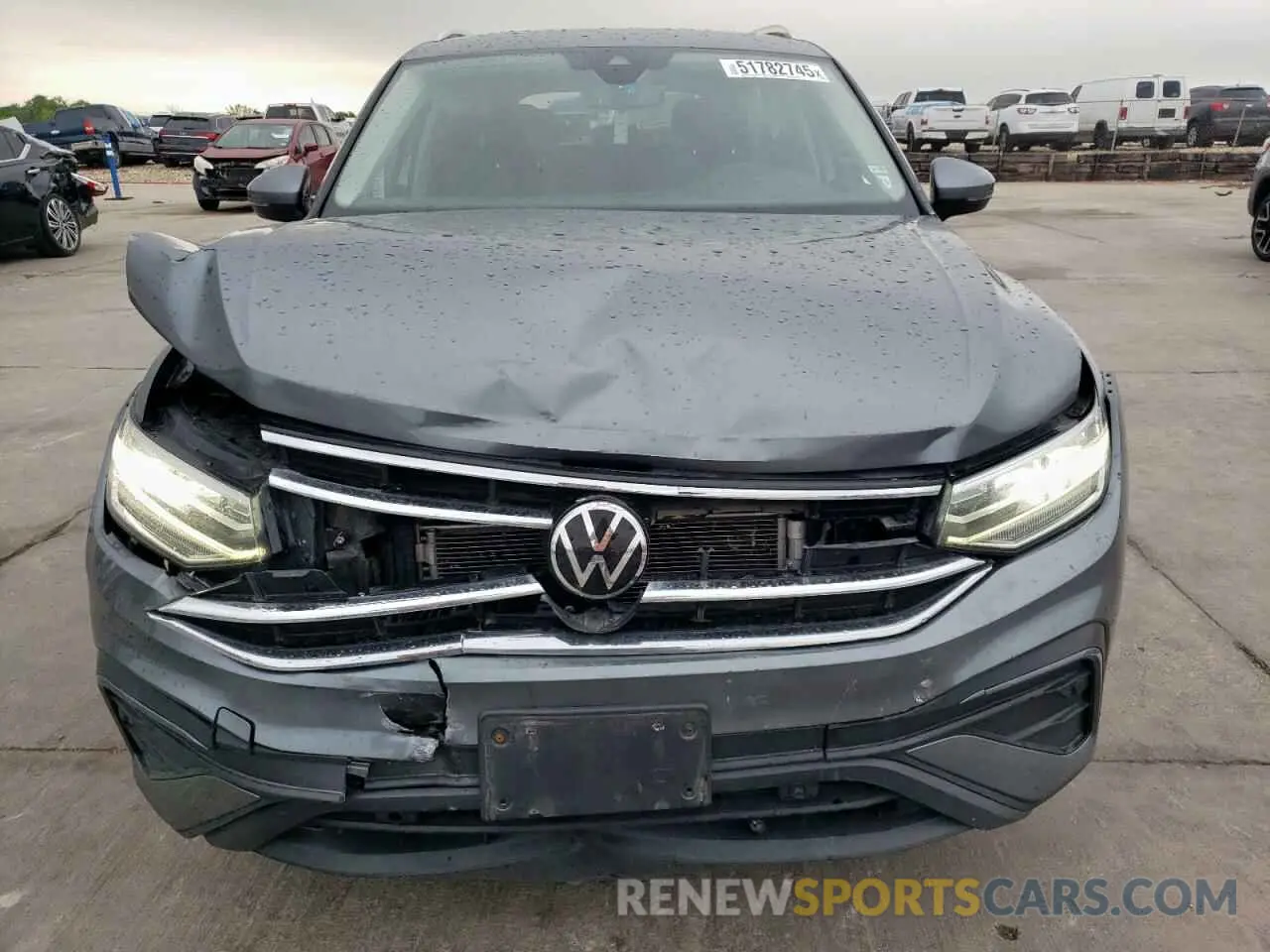 5 Photograph of a damaged car 3VV3B7AX4NM160402 VOLKSWAGEN TIGUAN 2022