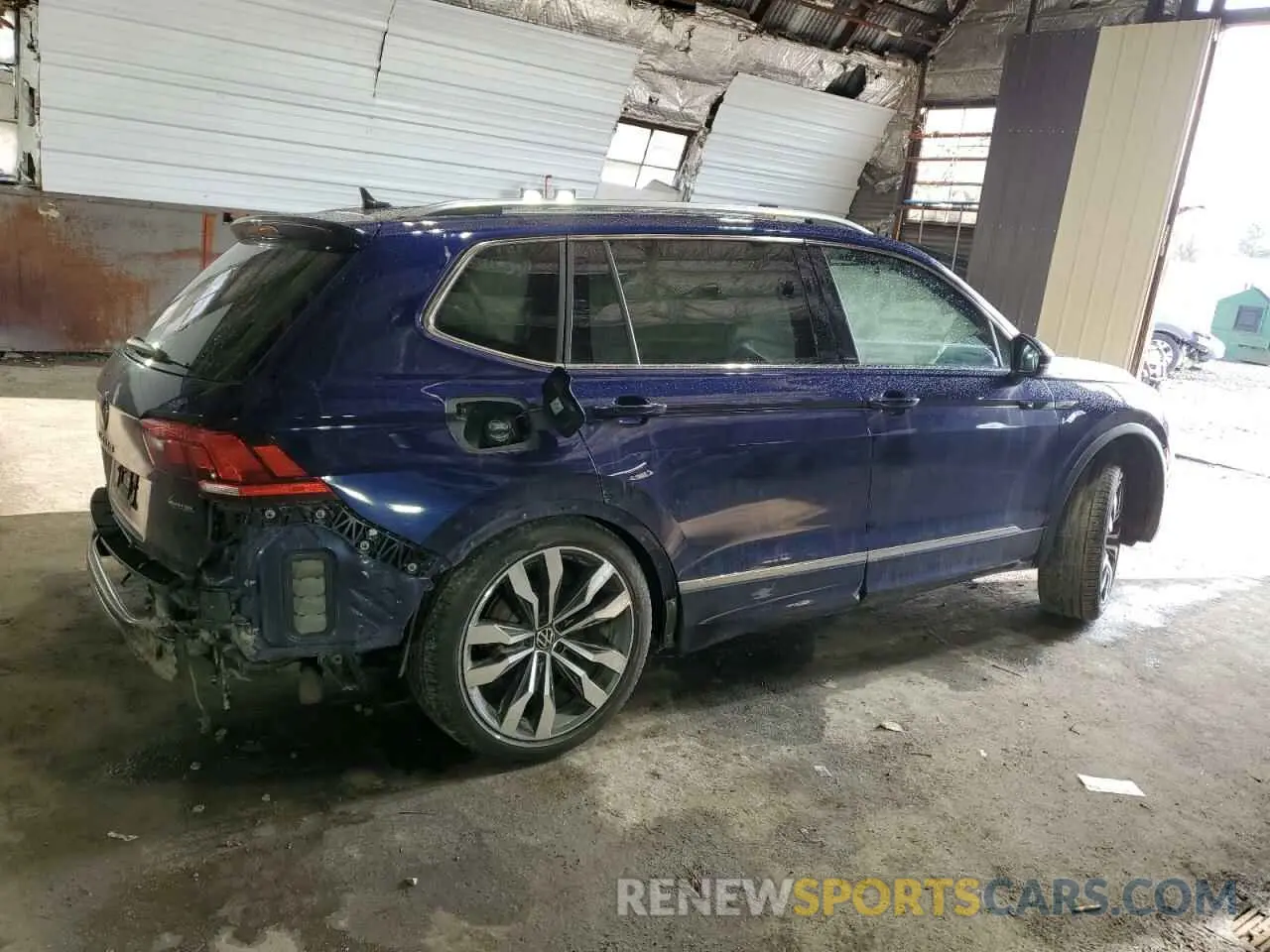 3 Photograph of a damaged car 3VV4B7AX1NM018495 VOLKSWAGEN TIGUAN 2022