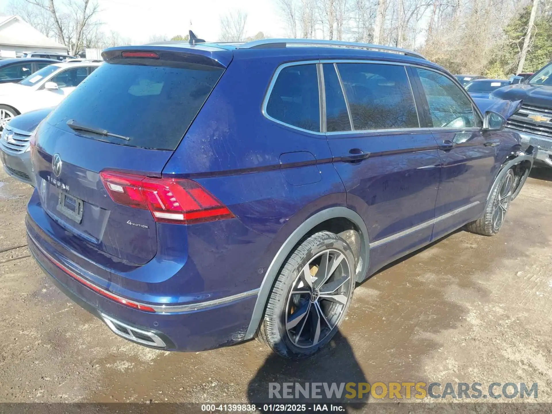 4 Фотография поврежденного автомобиля 3VV4B7AX8NM003928 VOLKSWAGEN TIGUAN 2022