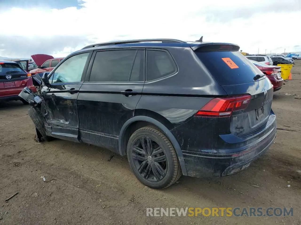 2 Photograph of a damaged car 3VV8B7AX0NM094324 VOLKSWAGEN TIGUAN 2022