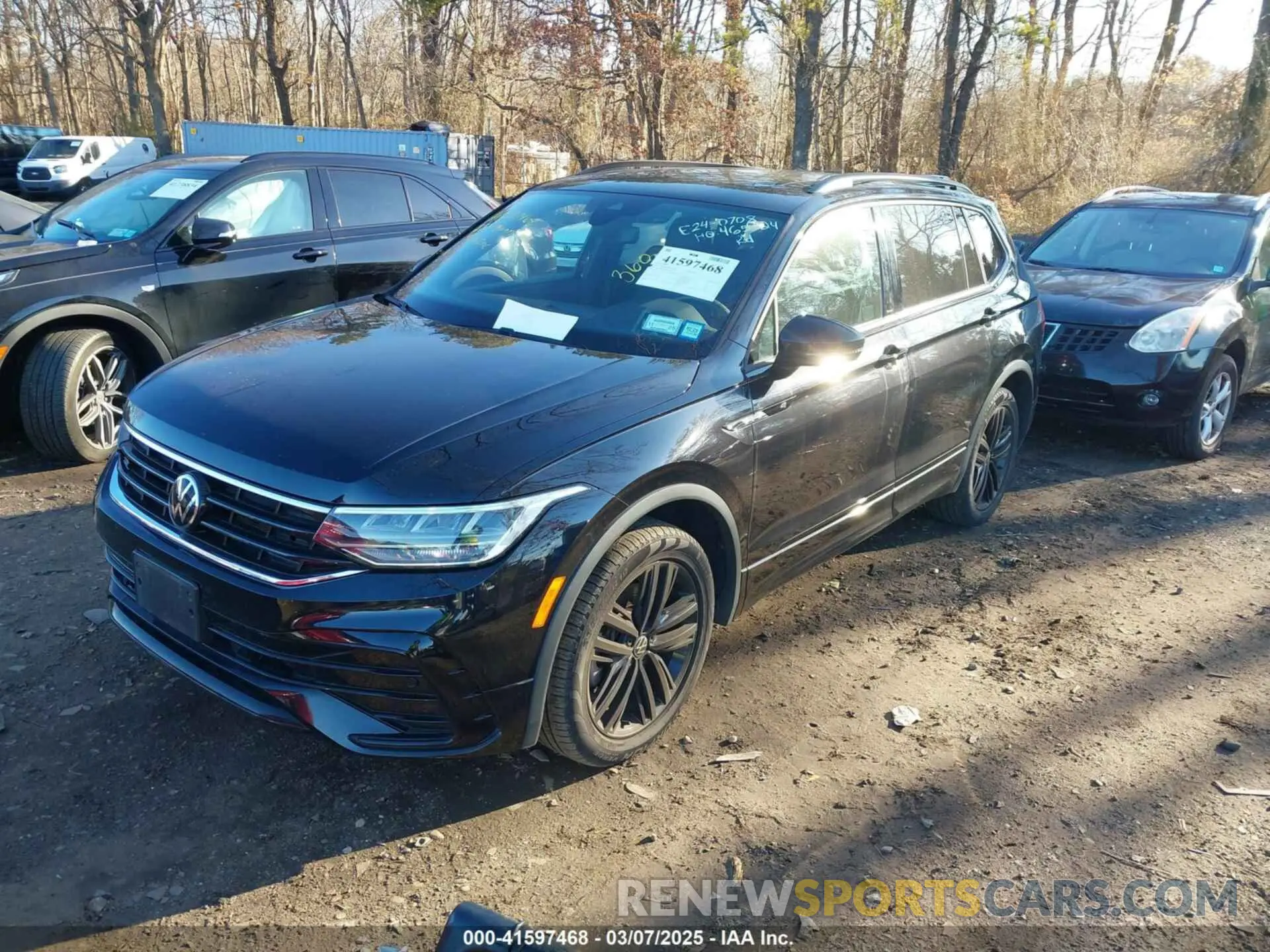 2 Photograph of a damaged car 3VV8B7AX2NM029751 VOLKSWAGEN TIGUAN 2022
