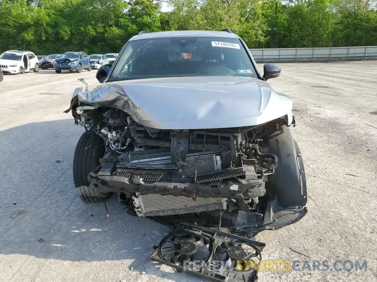 5 Photograph of a damaged car 3VV8B7AX2NM061826 VOLKSWAGEN TIGUAN 2022