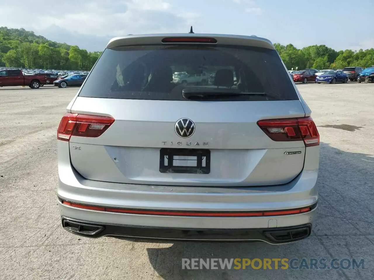 6 Photograph of a damaged car 3VV8B7AX2NM061826 VOLKSWAGEN TIGUAN 2022