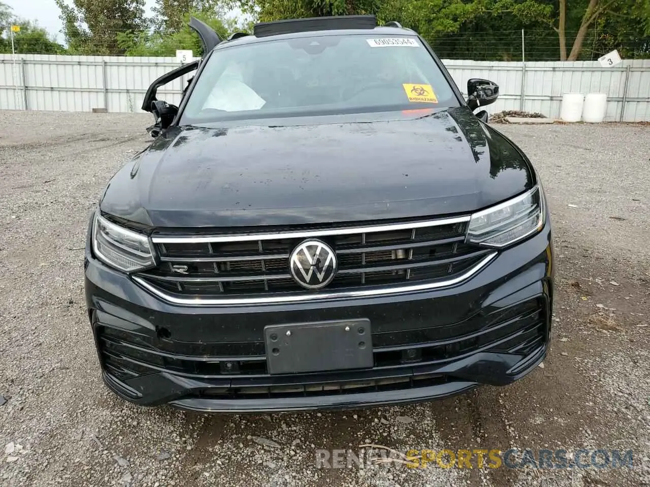 5 Photograph of a damaged car 3VV8B7AX9NM053318 VOLKSWAGEN TIGUAN 2022