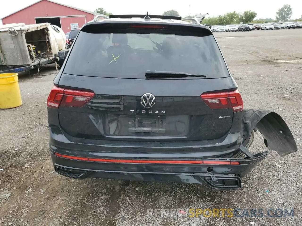 6 Photograph of a damaged car 3VV8B7AX9NM053318 VOLKSWAGEN TIGUAN 2022