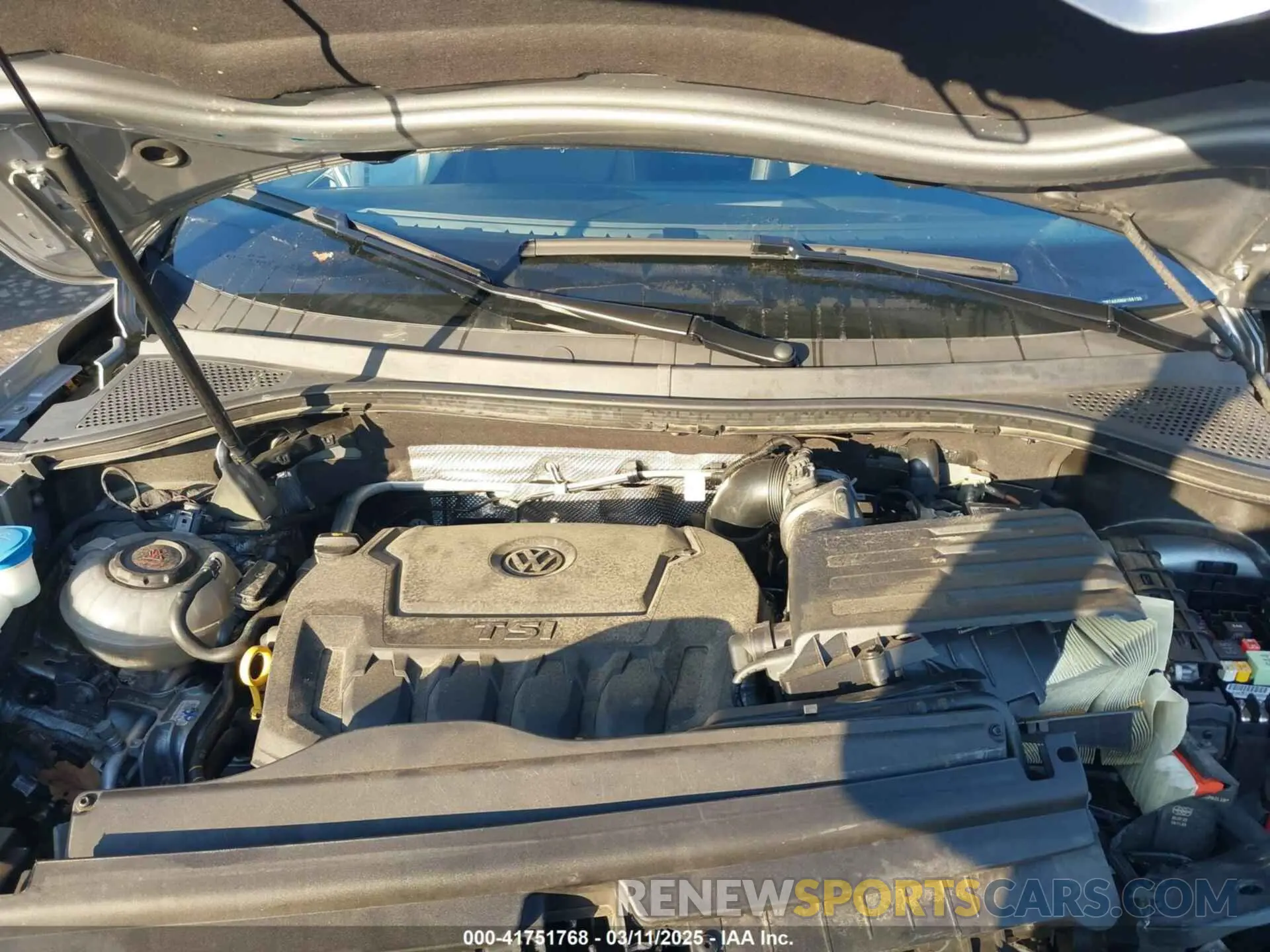 10 Фотография поврежденного автомобиля 3VV8B7AXXNM156120 VOLKSWAGEN TIGUAN 2022
