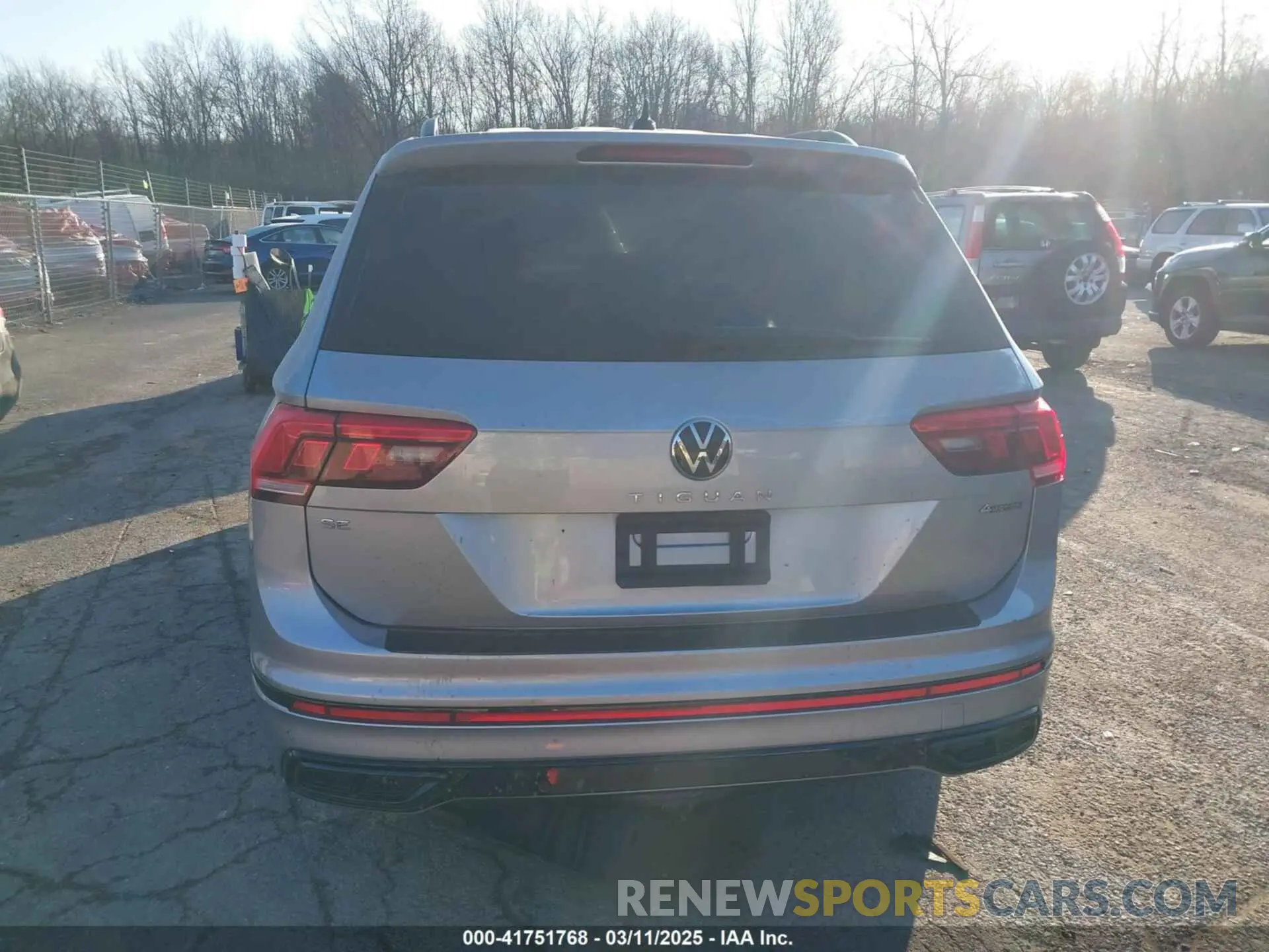 16 Фотография поврежденного автомобиля 3VV8B7AXXNM156120 VOLKSWAGEN TIGUAN 2022