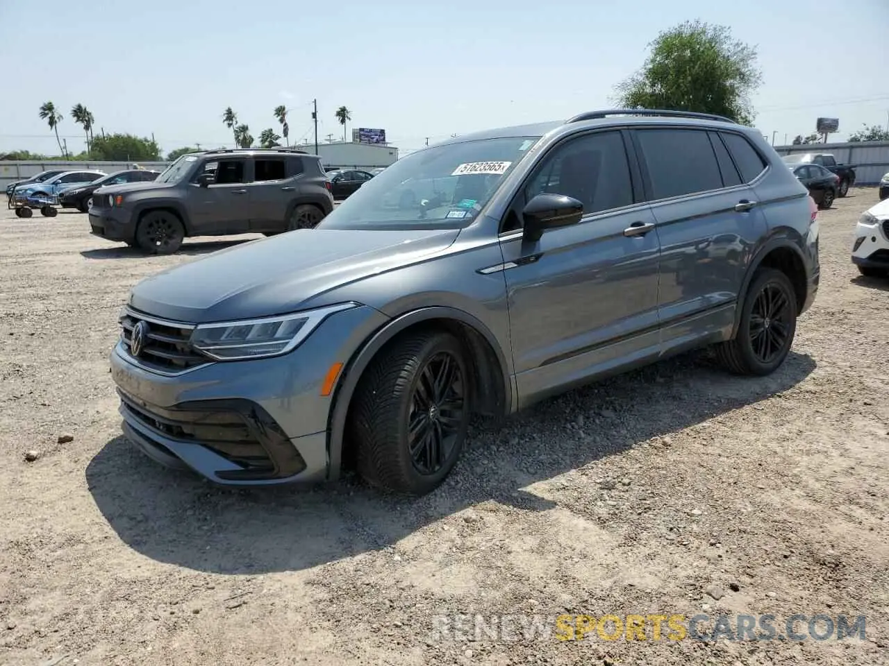 1 Photograph of a damaged car 3VVCB7AX3NM097020 VOLKSWAGEN TIGUAN 2022