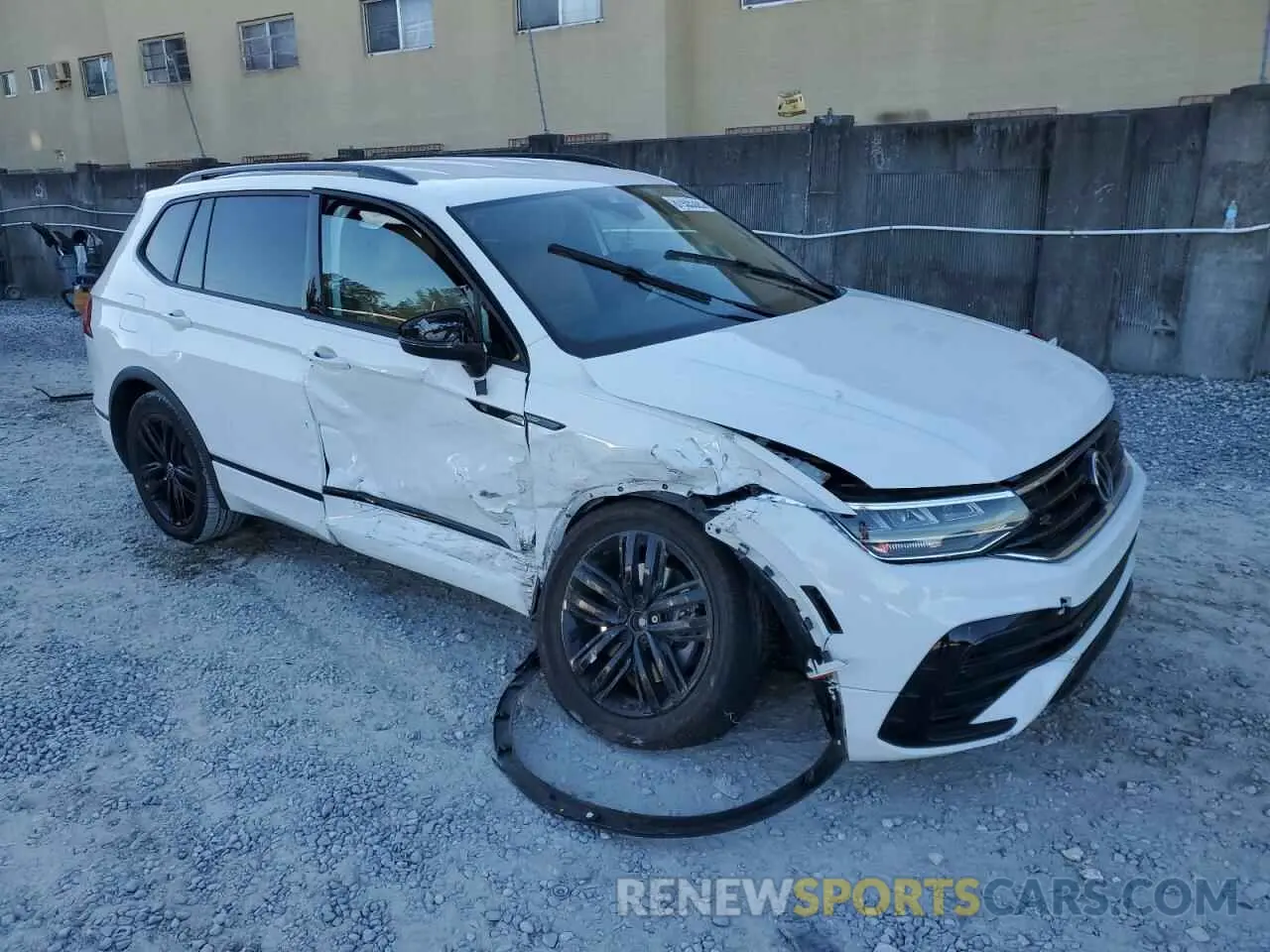 4 Фотография поврежденного автомобиля 3VVCB7AX5NM007544 VOLKSWAGEN TIGUAN 2022