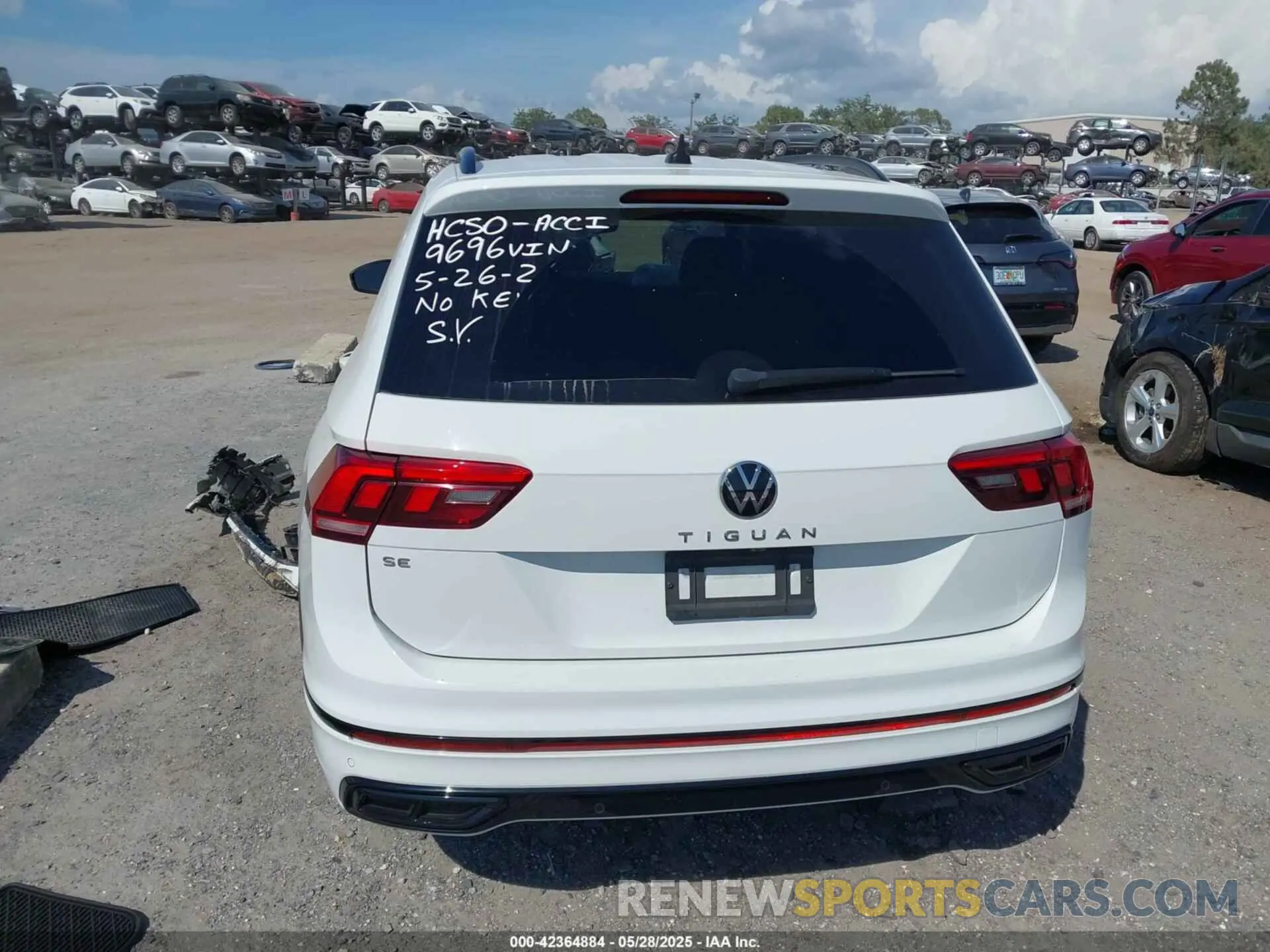 15 Фотография поврежденного автомобиля 3VVCB7AX5NM009696 VOLKSWAGEN TIGUAN 2022