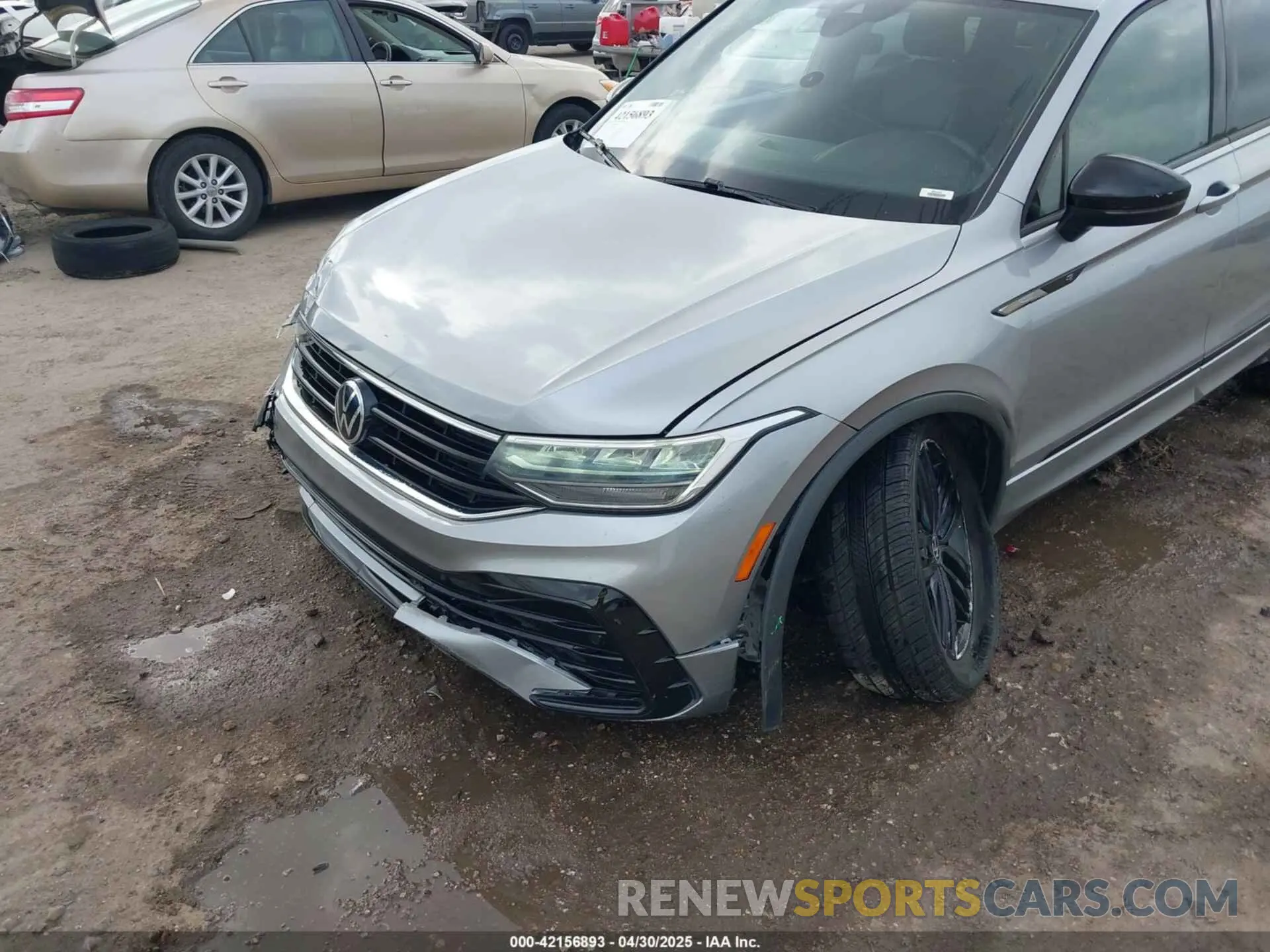 6 Фотография поврежденного автомобиля 3VVCB7AX6NM075609 VOLKSWAGEN TIGUAN 2022