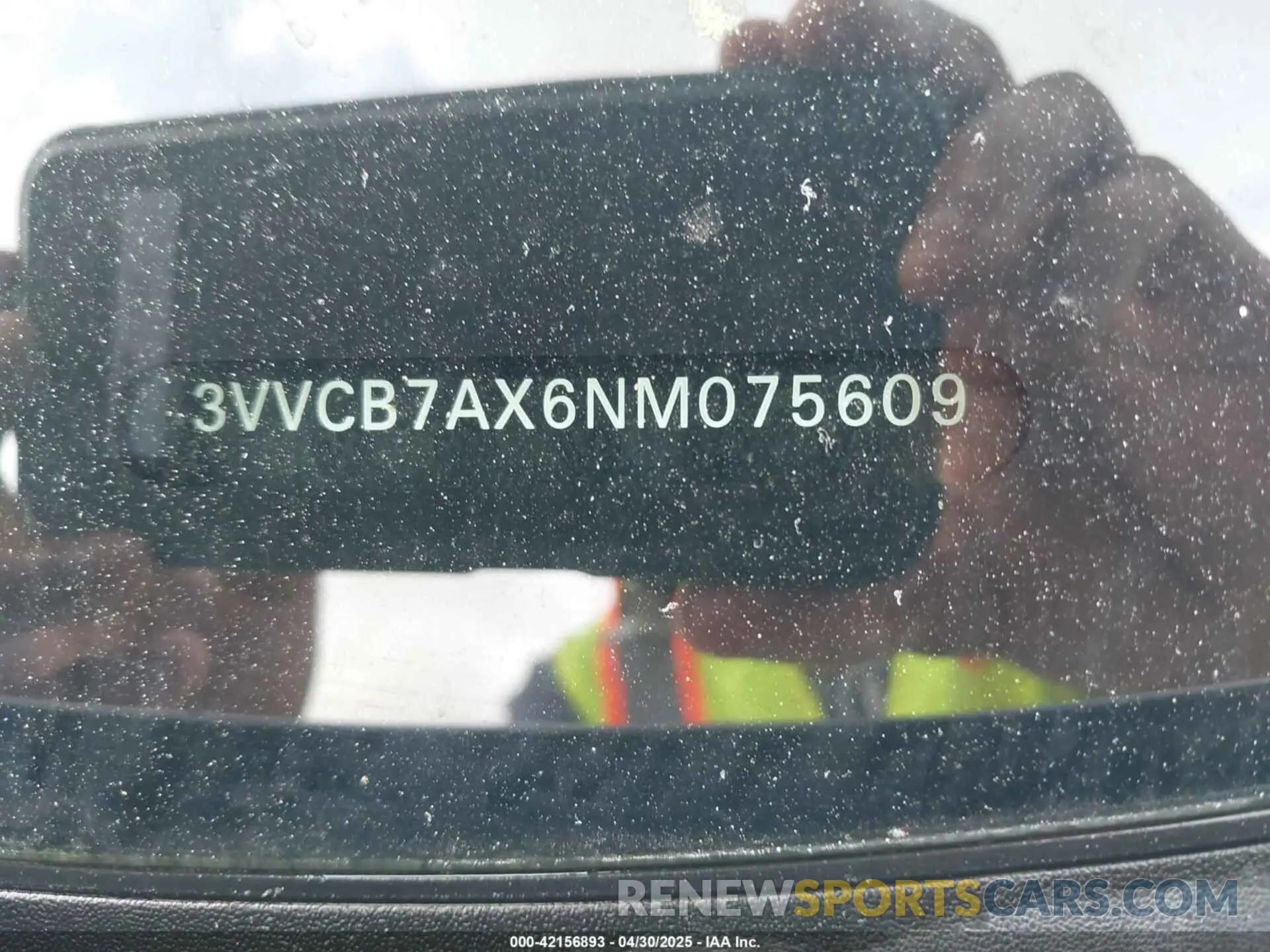 9 Фотография поврежденного автомобиля 3VVCB7AX6NM075609 VOLKSWAGEN TIGUAN 2022