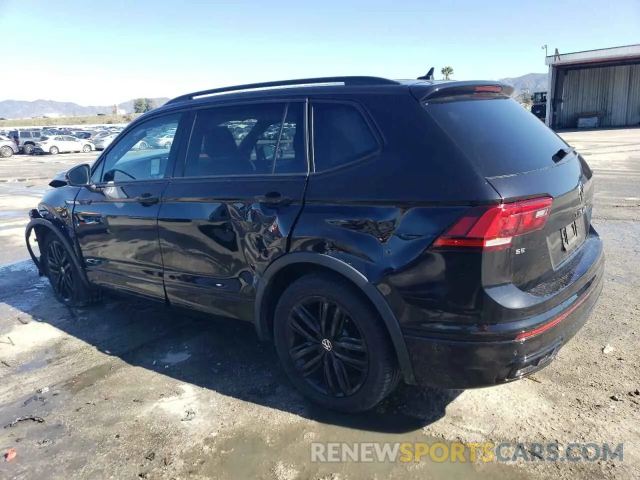 2 Фотография поврежденного автомобиля 3VVCB7AX7NM098459 VOLKSWAGEN TIGUAN 2022