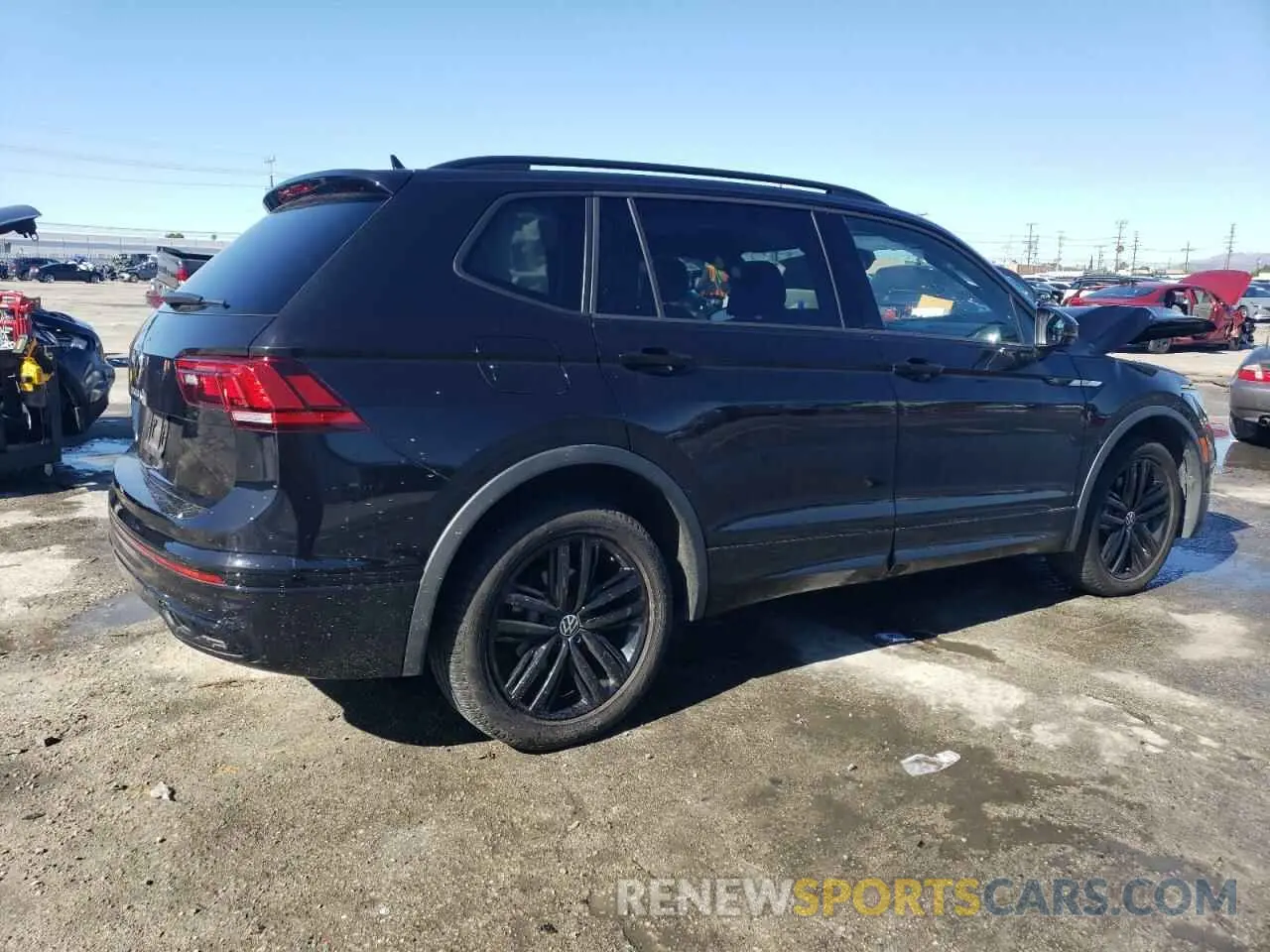 3 Фотография поврежденного автомобиля 3VVCB7AX7NM098459 VOLKSWAGEN TIGUAN 2022