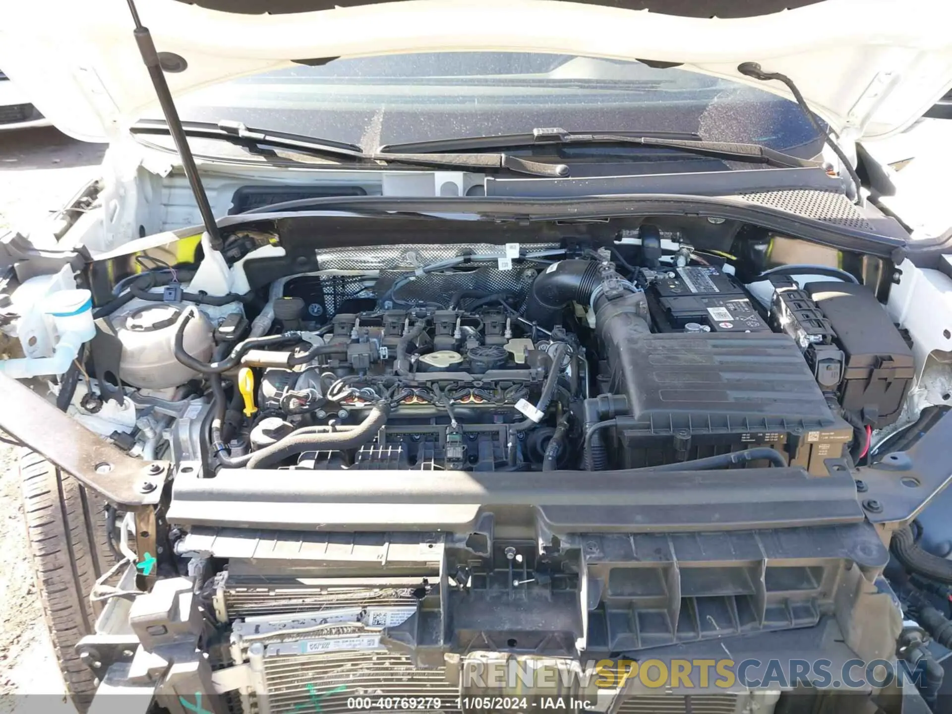 10 Фотография поврежденного автомобиля 3VVCB7AX8NM131565 VOLKSWAGEN TIGUAN 2022
