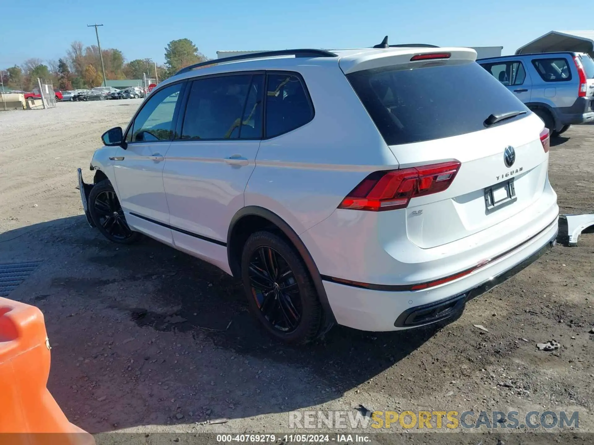 3 Фотография поврежденного автомобиля 3VVCB7AX8NM131565 VOLKSWAGEN TIGUAN 2022