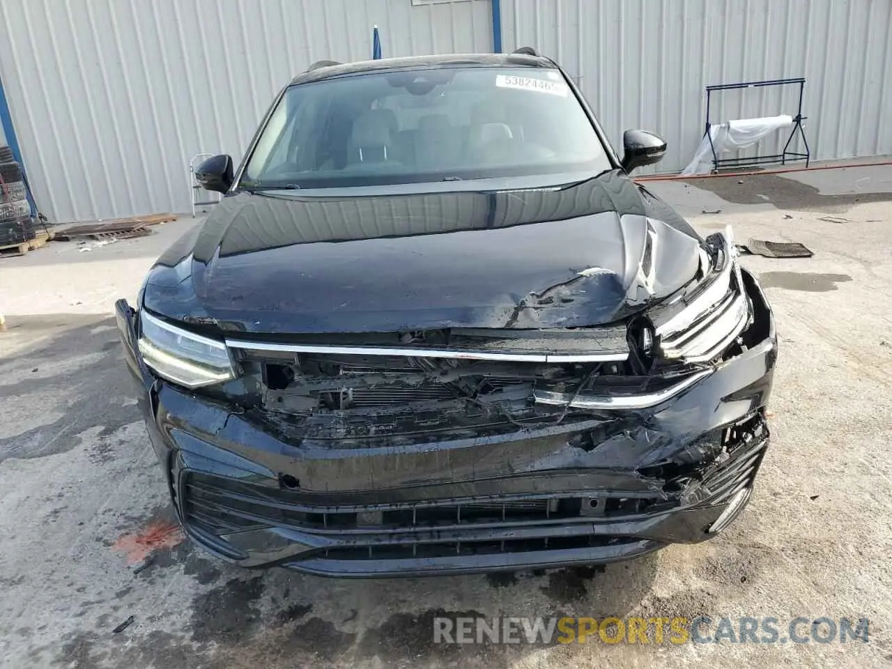 5 Фотография поврежденного автомобиля 3VVCB7AX9NM099855 VOLKSWAGEN TIGUAN 2022