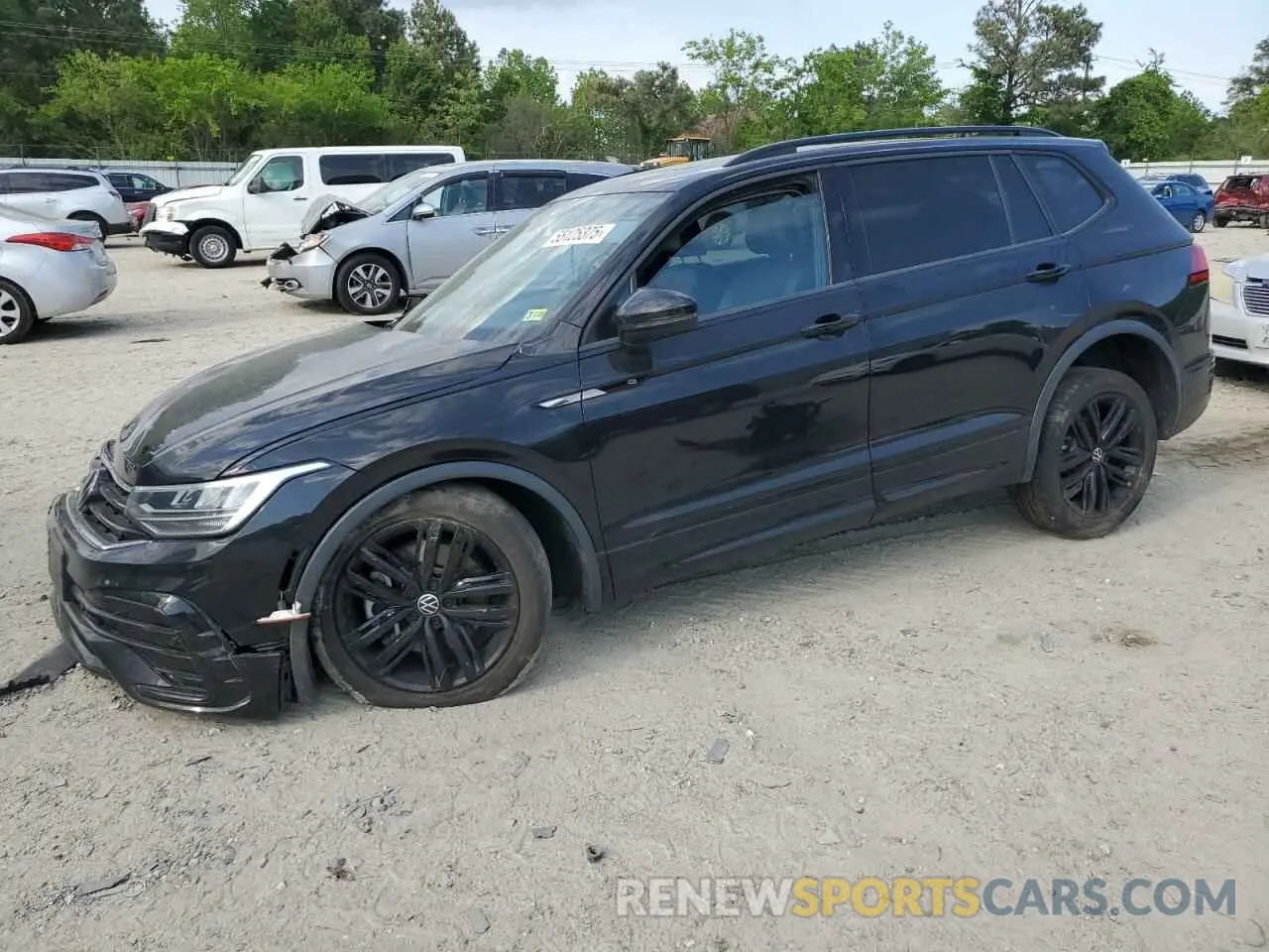 1 Photograph of a damaged car 3VVCB7AXXNM044895 VOLKSWAGEN TIGUAN 2022