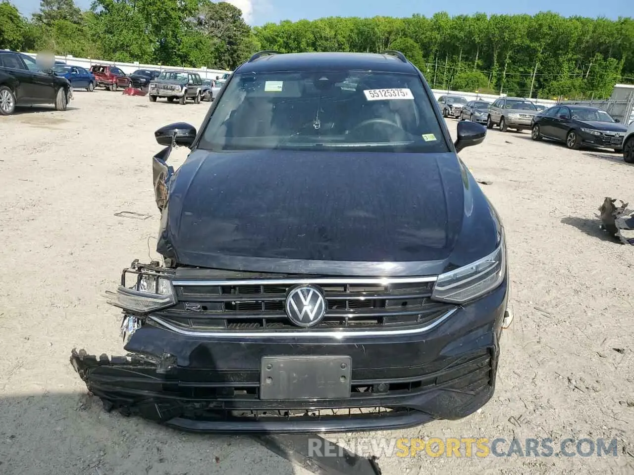 5 Photograph of a damaged car 3VVCB7AXXNM044895 VOLKSWAGEN TIGUAN 2022