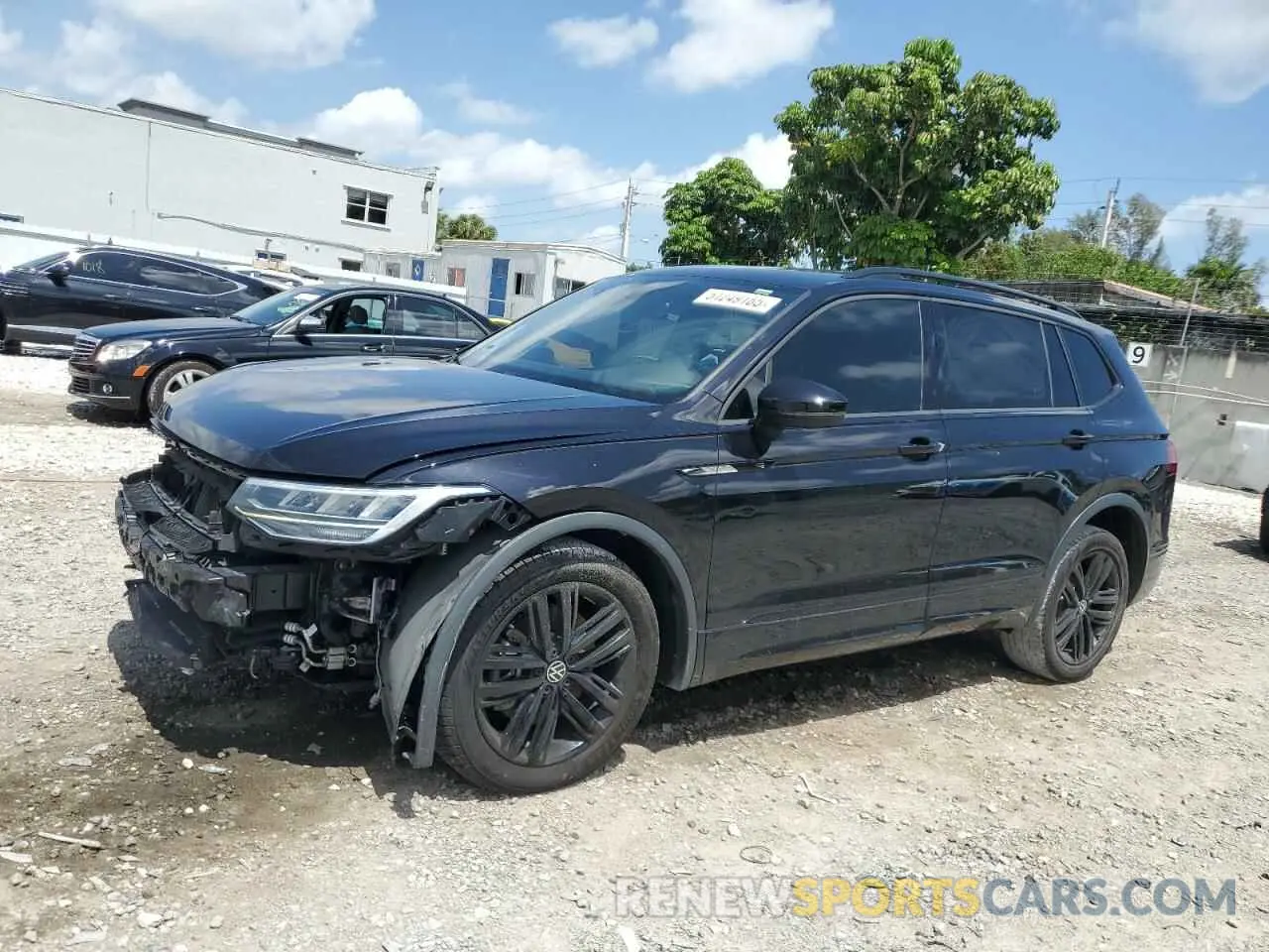 1 Photograph of a damaged car 3VVCB7AXXNM080652 VOLKSWAGEN TIGUAN 2022