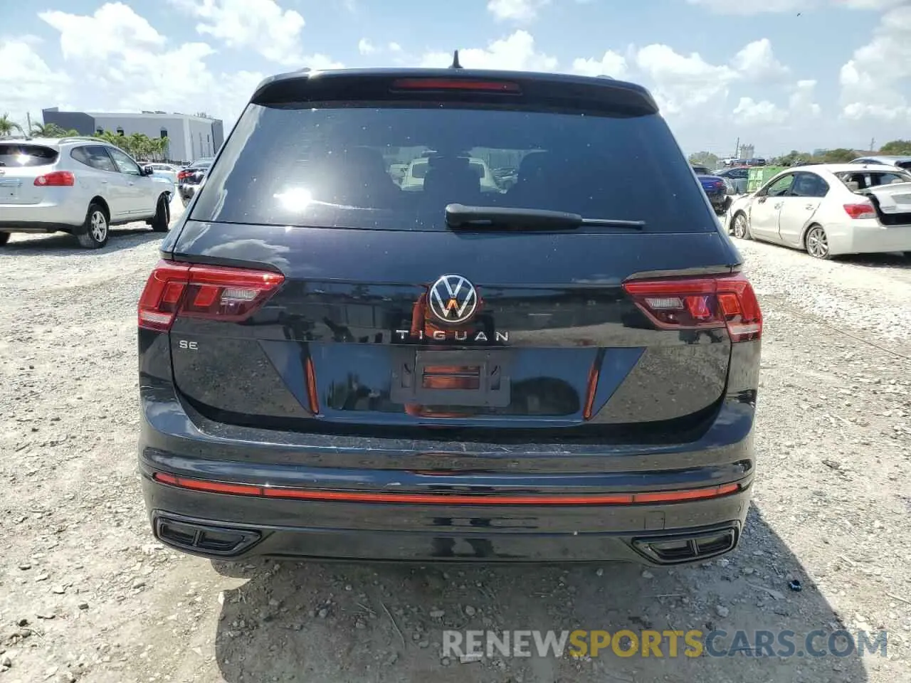 6 Photograph of a damaged car 3VVCB7AXXNM080652 VOLKSWAGEN TIGUAN 2022