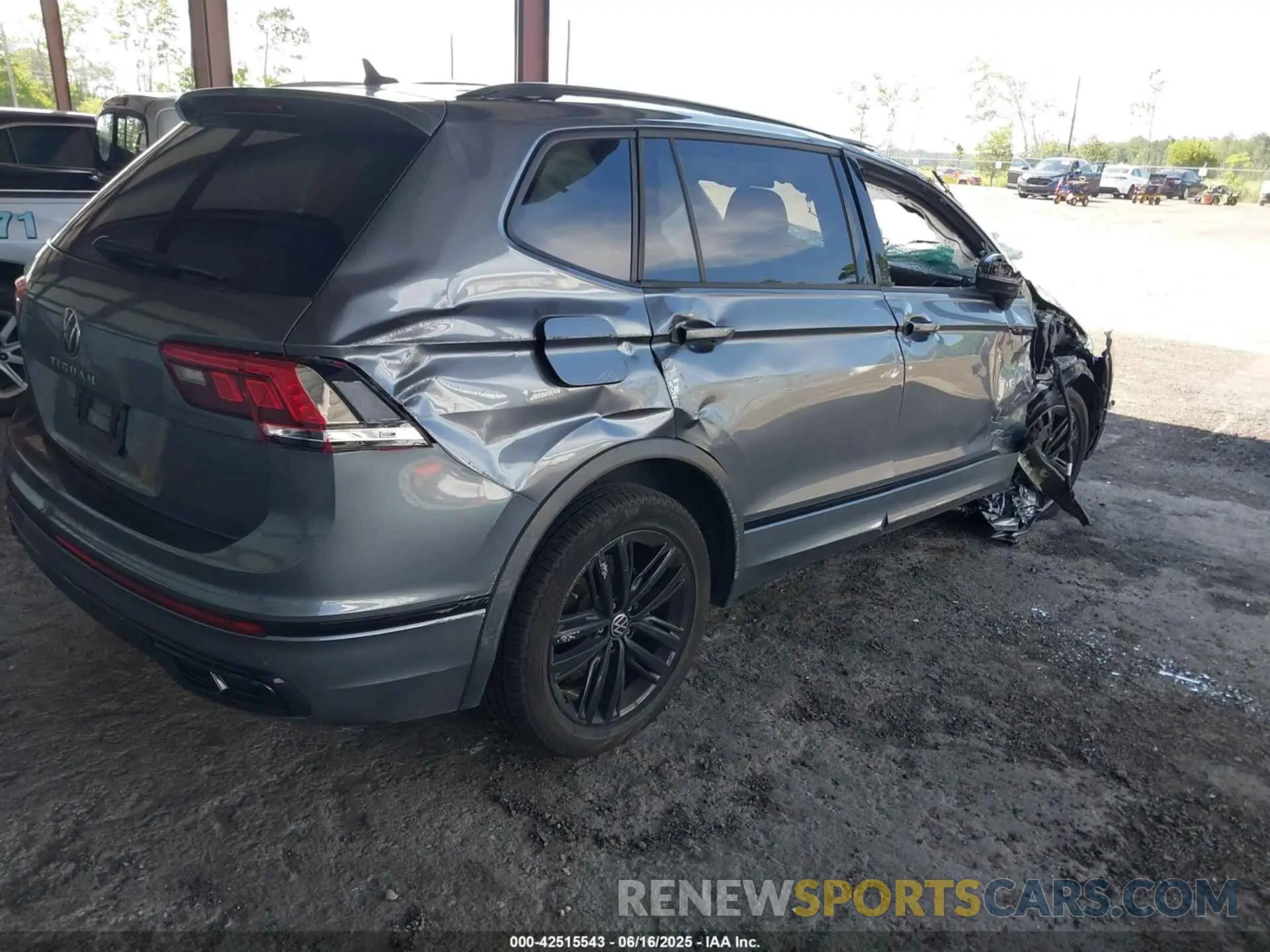 4 Фотография поврежденного автомобиля 3VVCB7AXXNM091425 VOLKSWAGEN TIGUAN 2022