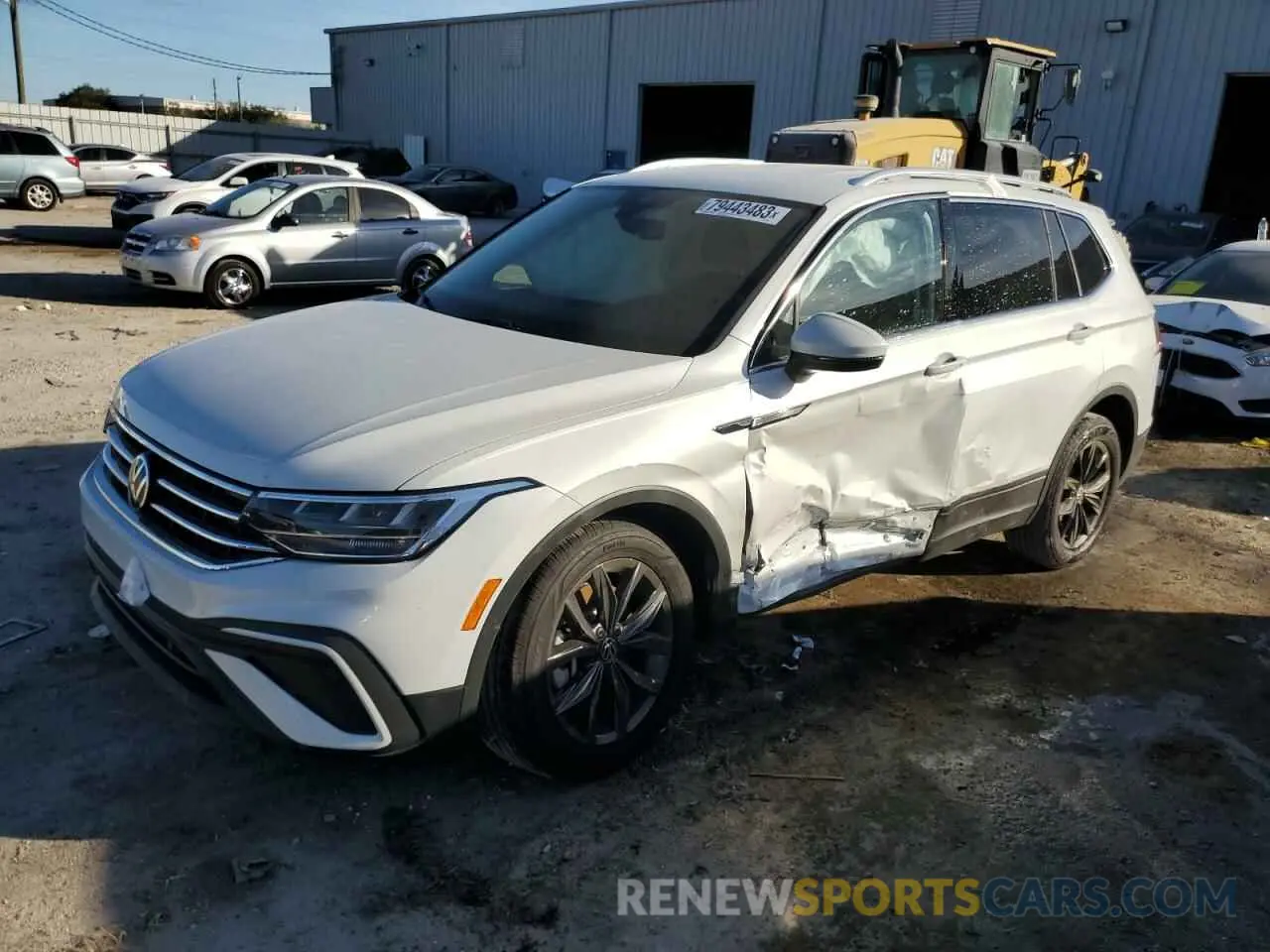 1 Photograph of a damaged car 3VV3B7AX2PM059510 VOLKSWAGEN TIGUAN 2023