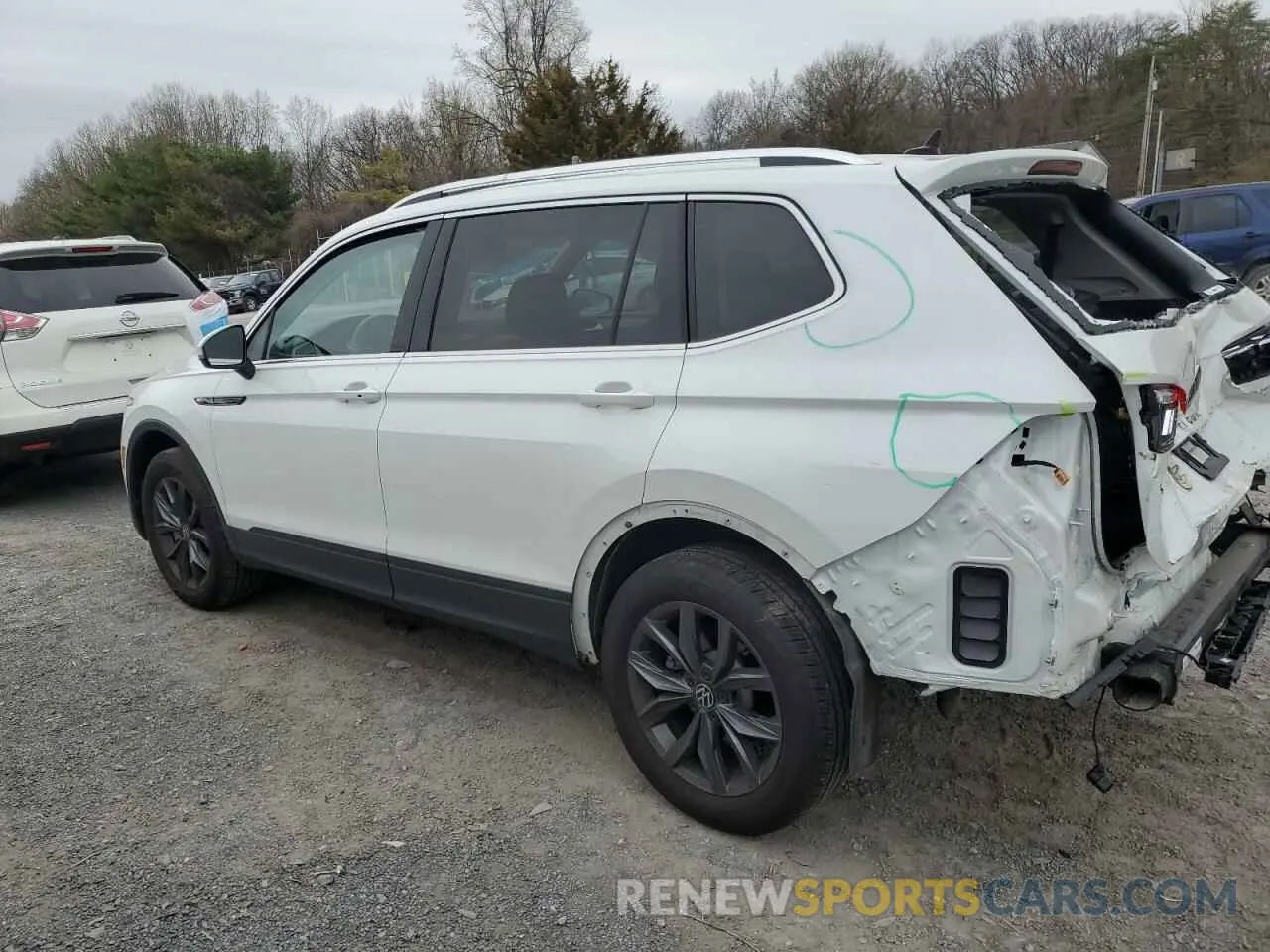 2 Фотография поврежденного автомобиля 3VV3B7AX2PM115140 VOLKSWAGEN TIGUAN 2023