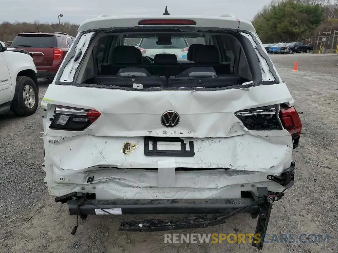 6 Фотография поврежденного автомобиля 3VV3B7AX2PM115140 VOLKSWAGEN TIGUAN 2023